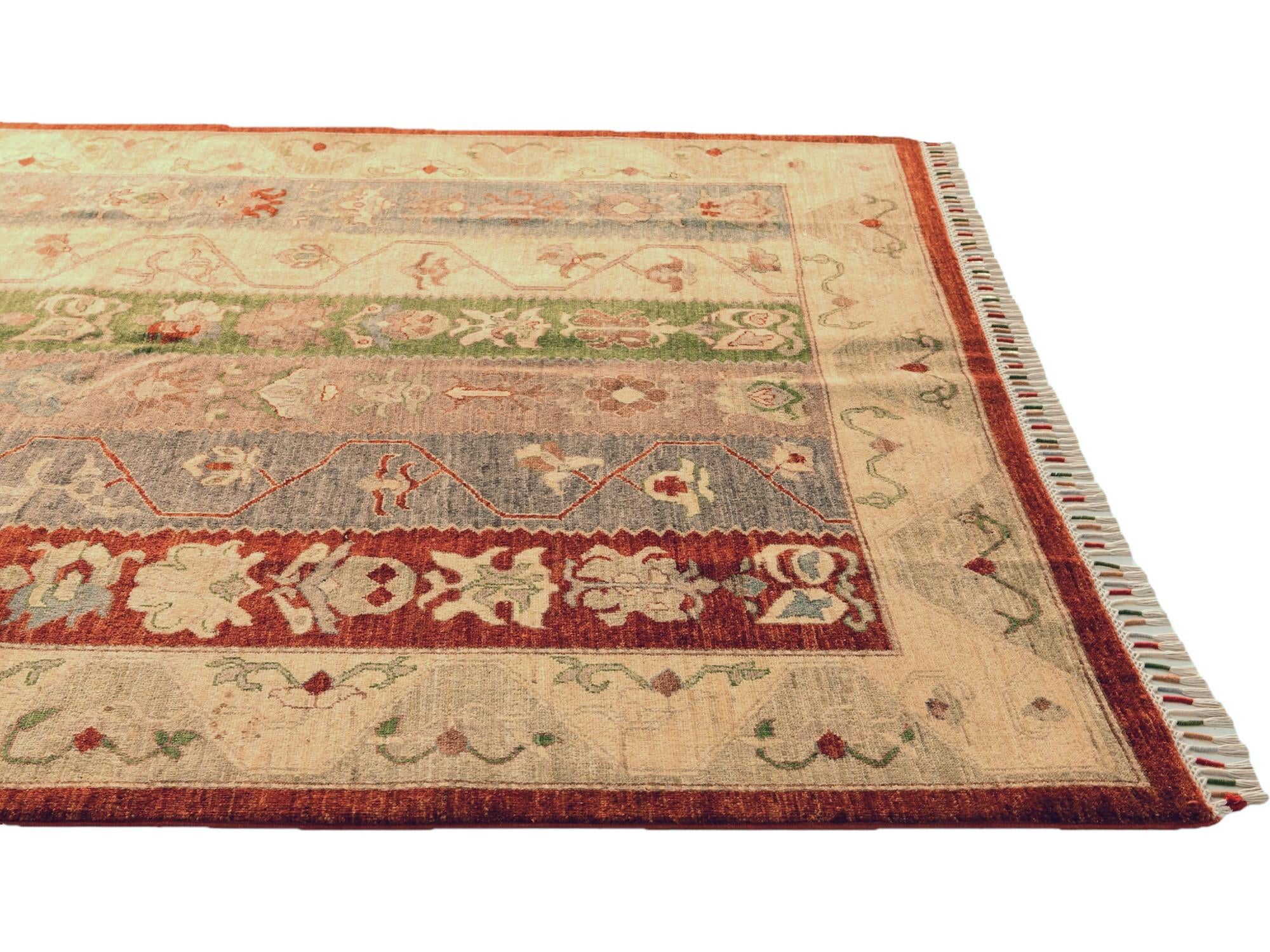 5' 8 x 7' 10 Hand Knotted Ziegler Rug