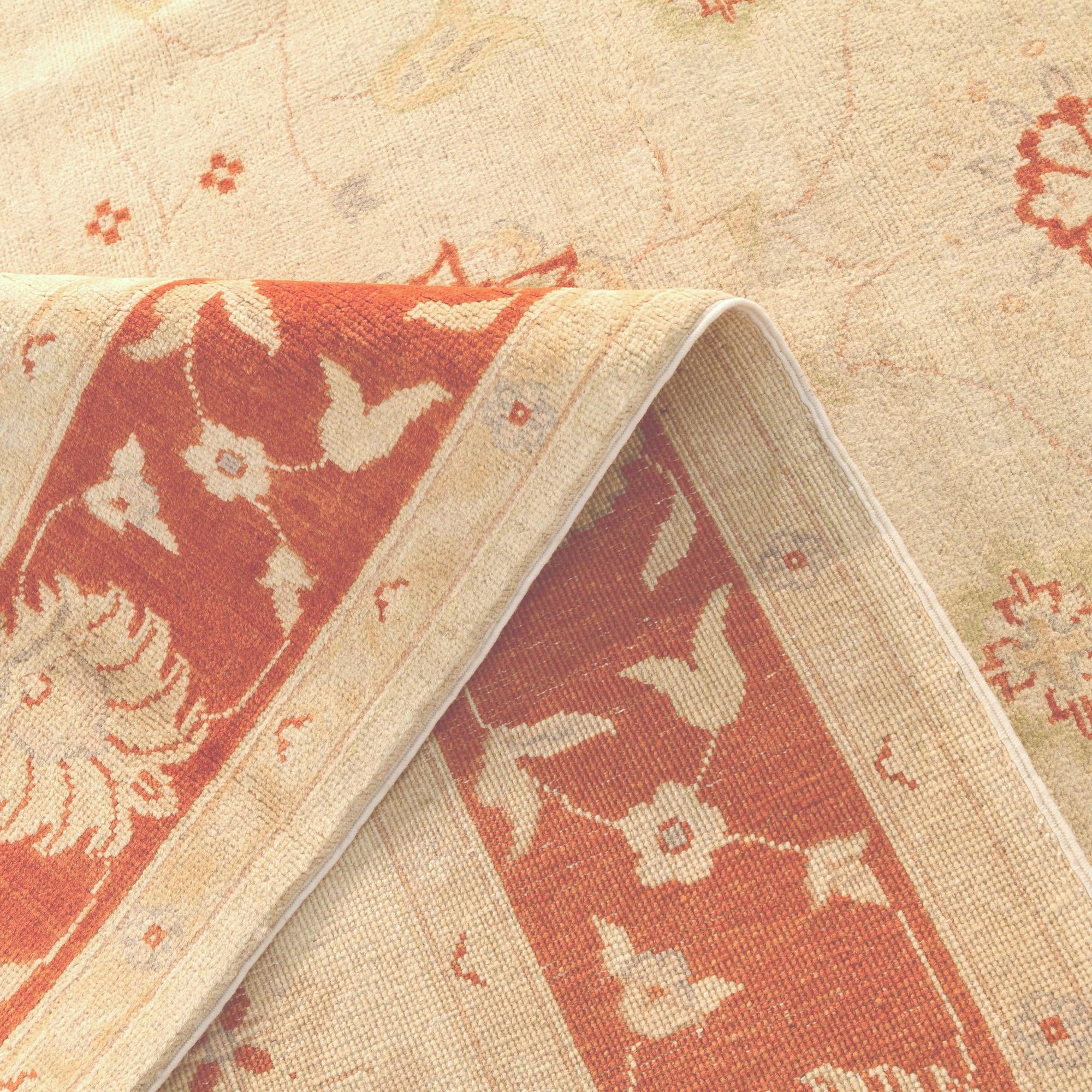 6' 9 x 9' 7 Hand Knotted Ziegler Rug