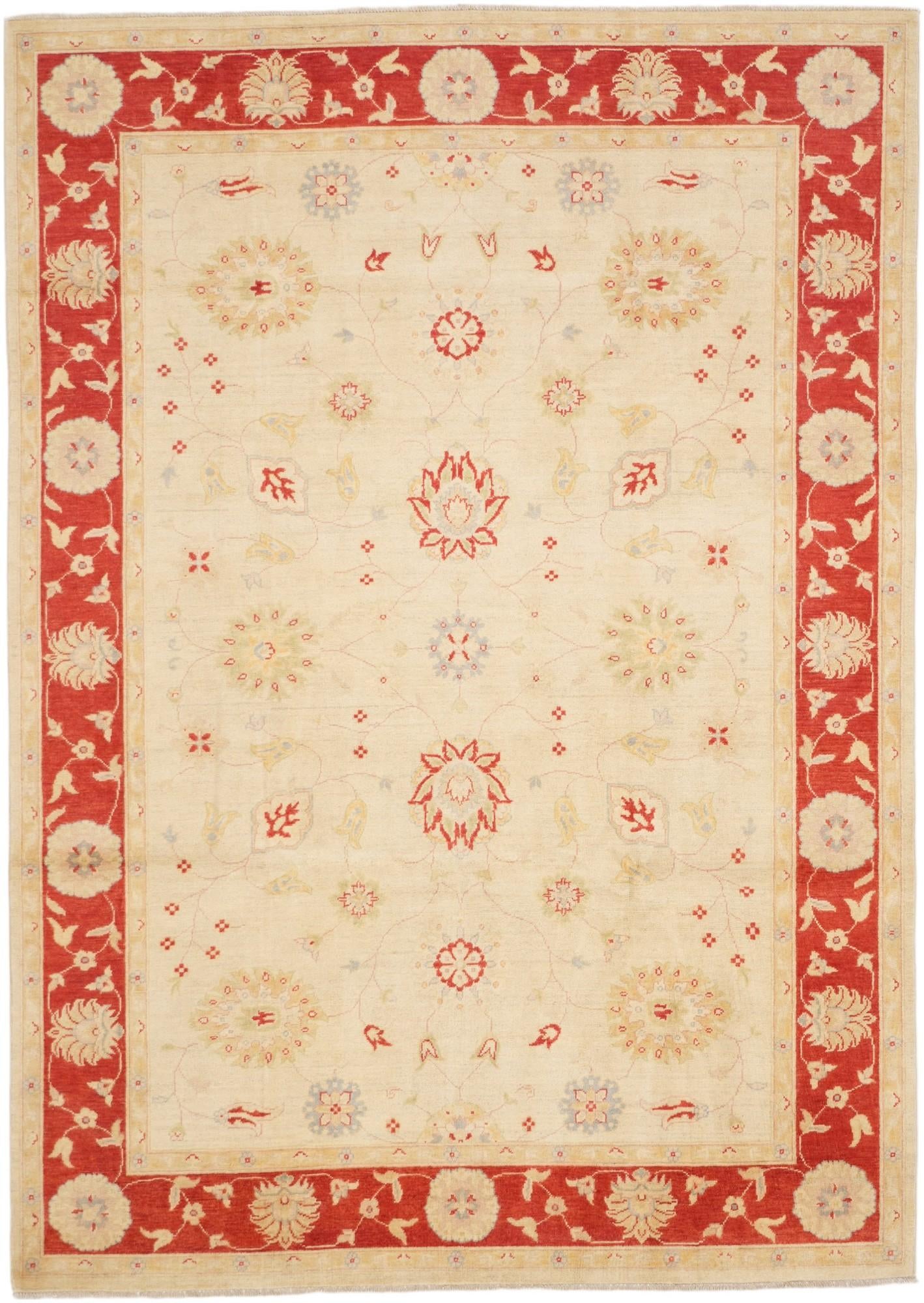 6' 9 x 9' 7 Hand Knotted Ziegler Rug