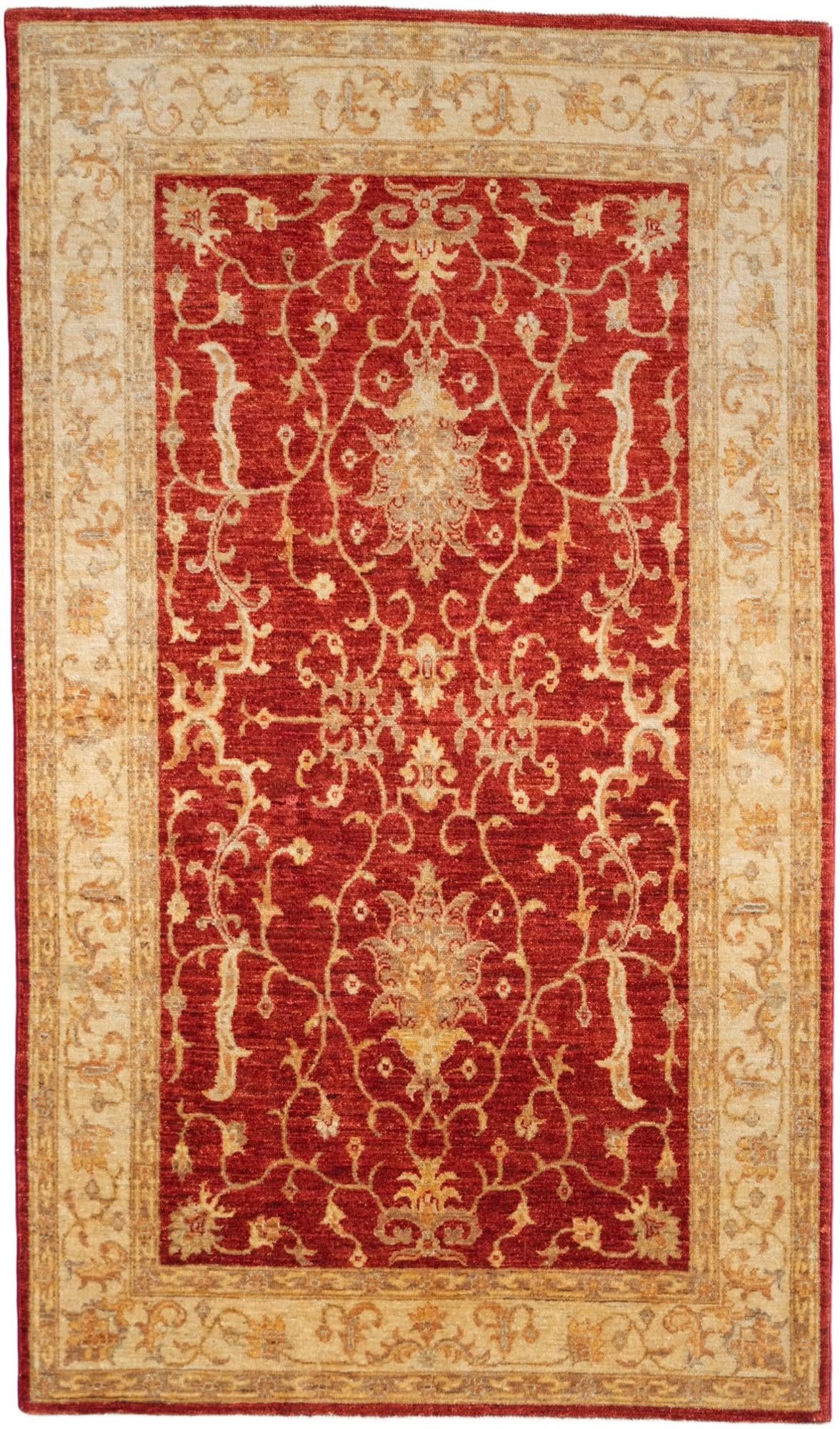 4' 2 x 7' 1 Hand Knotted Ziegler Rug
