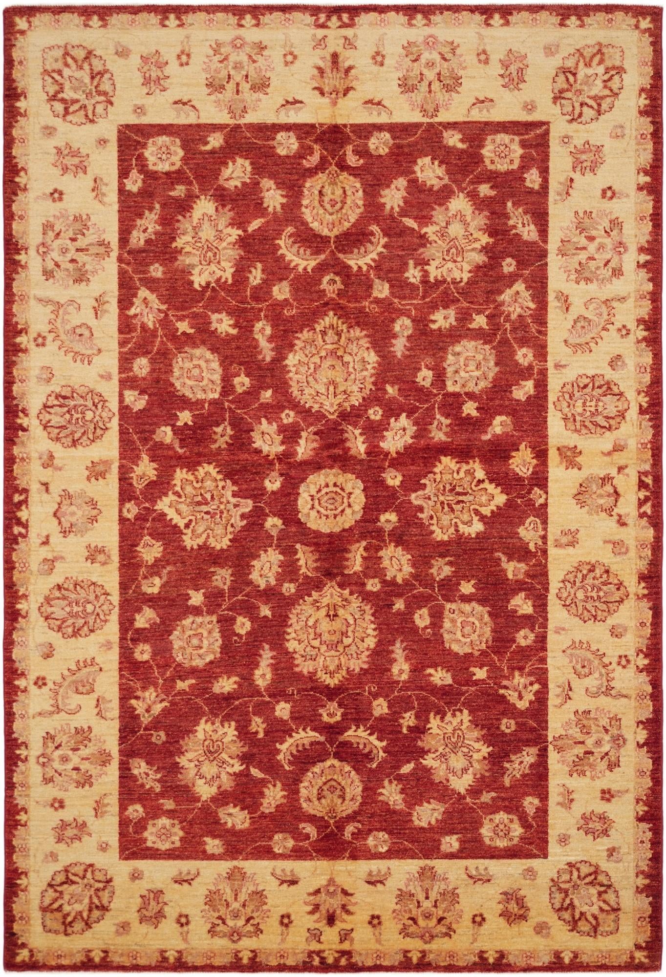 5' 7 x 8' 2 Hand Knotted Ziegler Rug