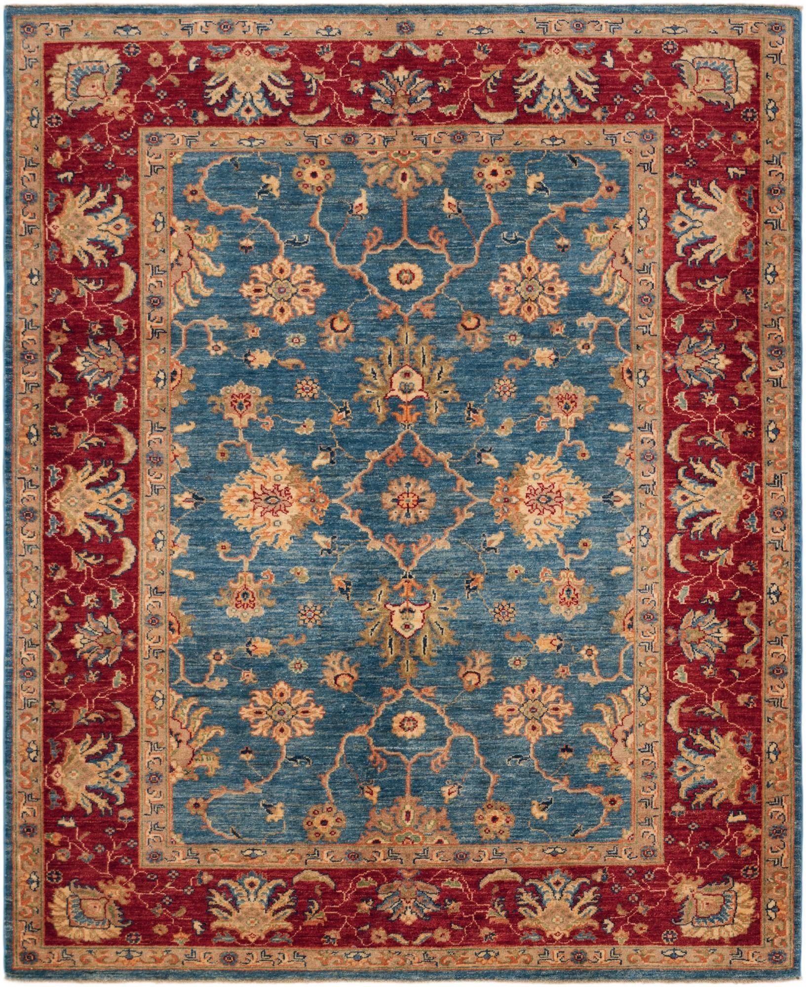 5' 5 x 6' 7 Hand Knotted Ziegler Rug