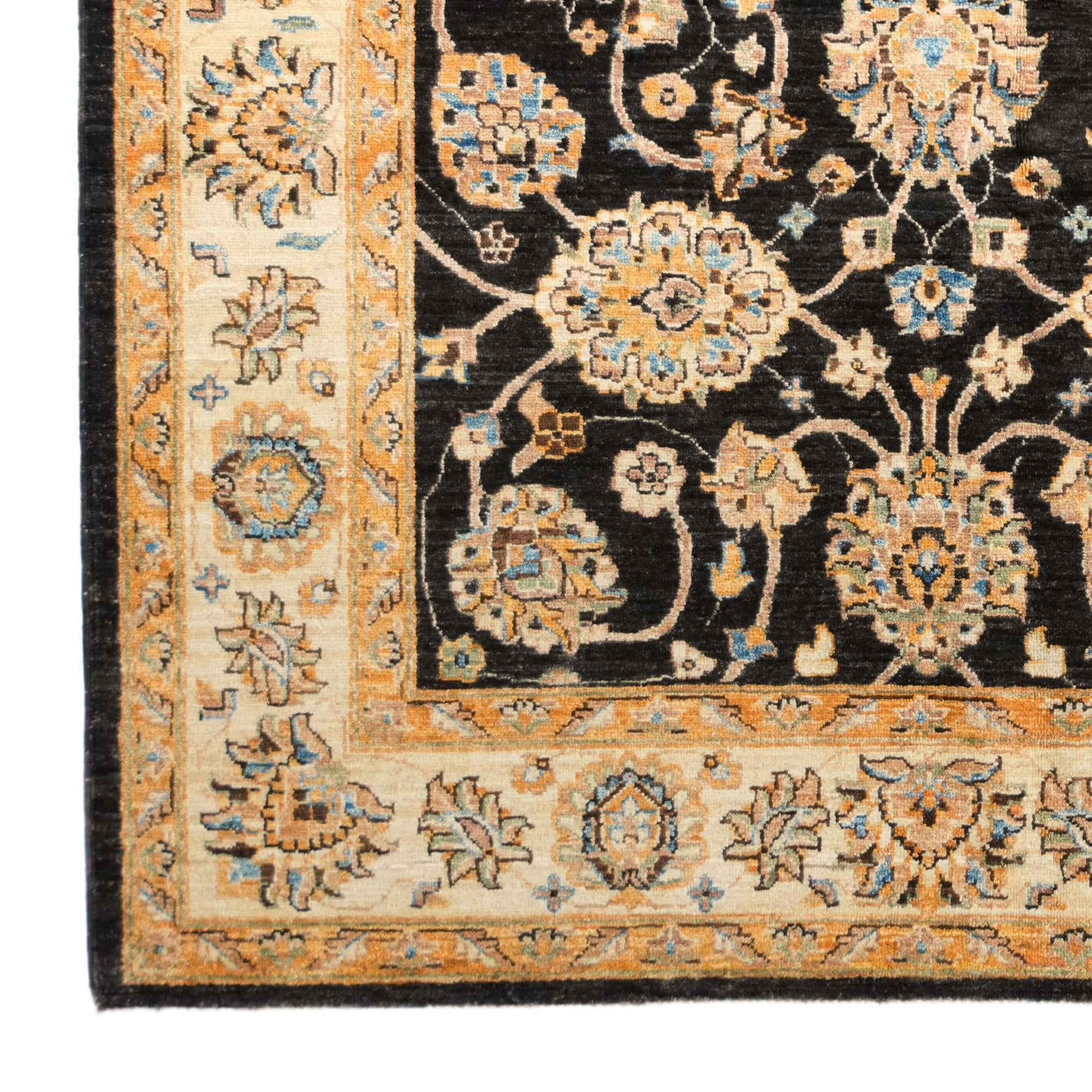 150cm x 205cm Hand Knotted Ziegler Rug
