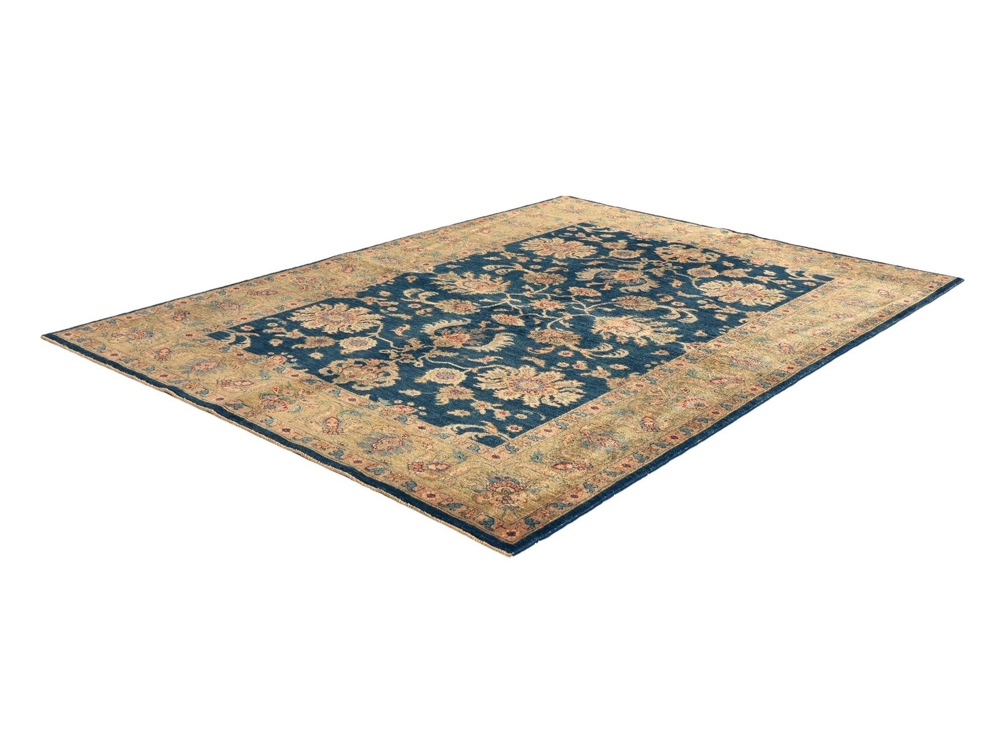 Detail image 4 of 10: 5' 9 x 7' 10 Hand Knotted Ziegler Rug