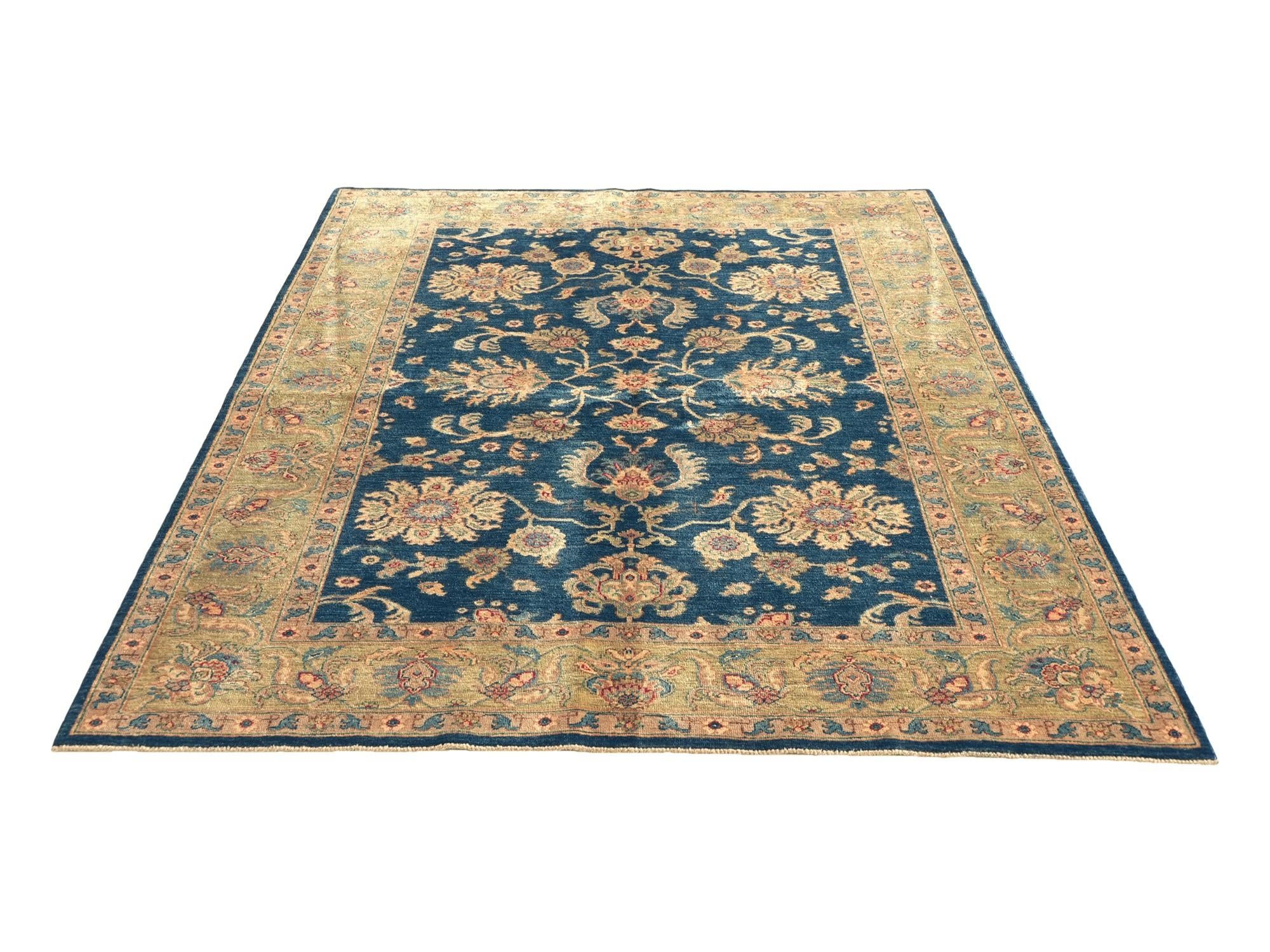 Detail image 5 of 10: 5' 9 x 7' 10 Hand Knotted Ziegler Rug