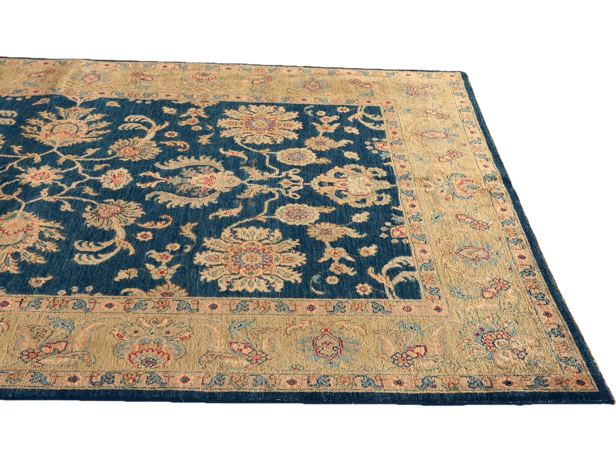 Detail image 6 of 10: 5' 9 x 7' 10 Hand Knotted Ziegler Rug
