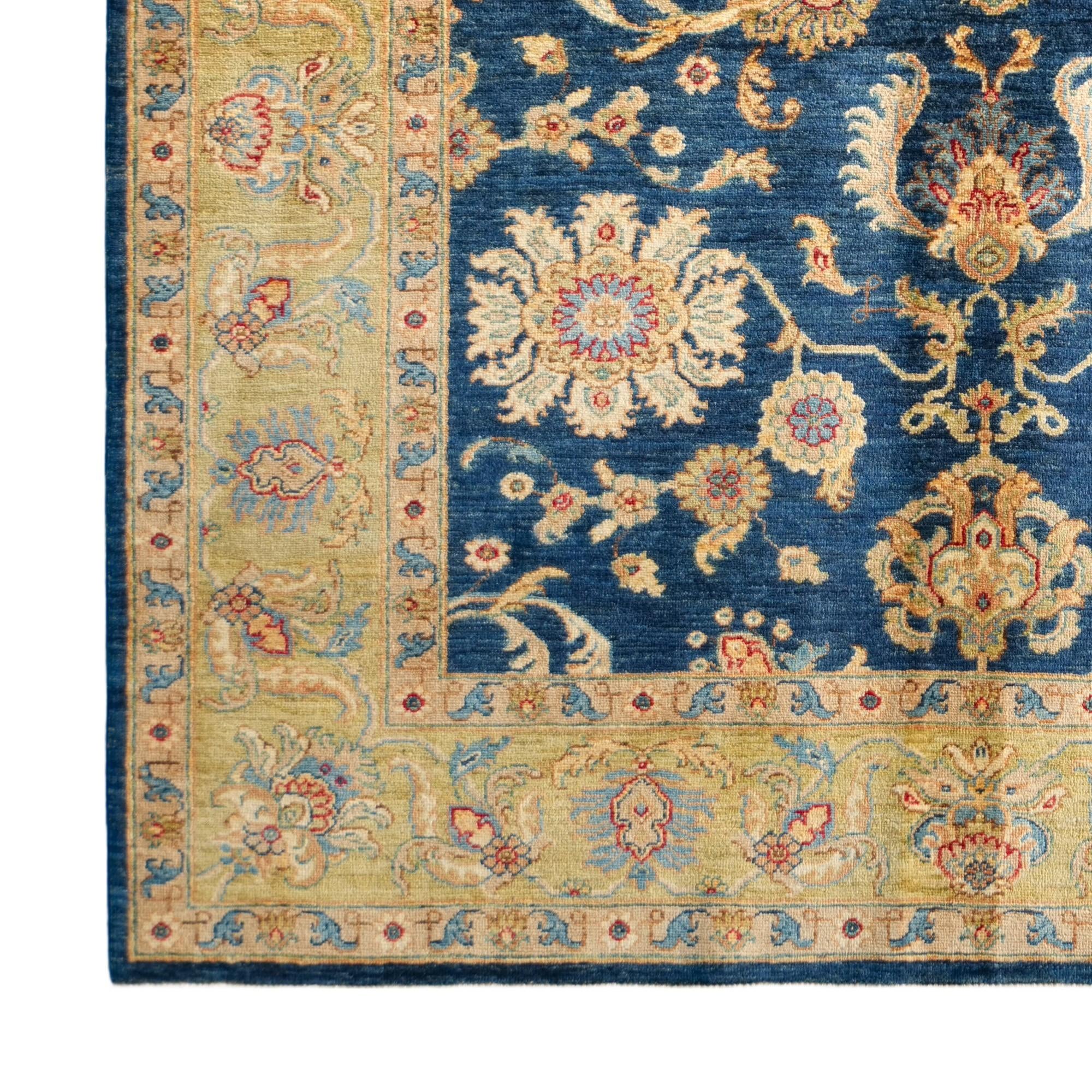 Detail image 7 of 10: 5' 9 x 7' 10 Hand Knotted Ziegler Rug