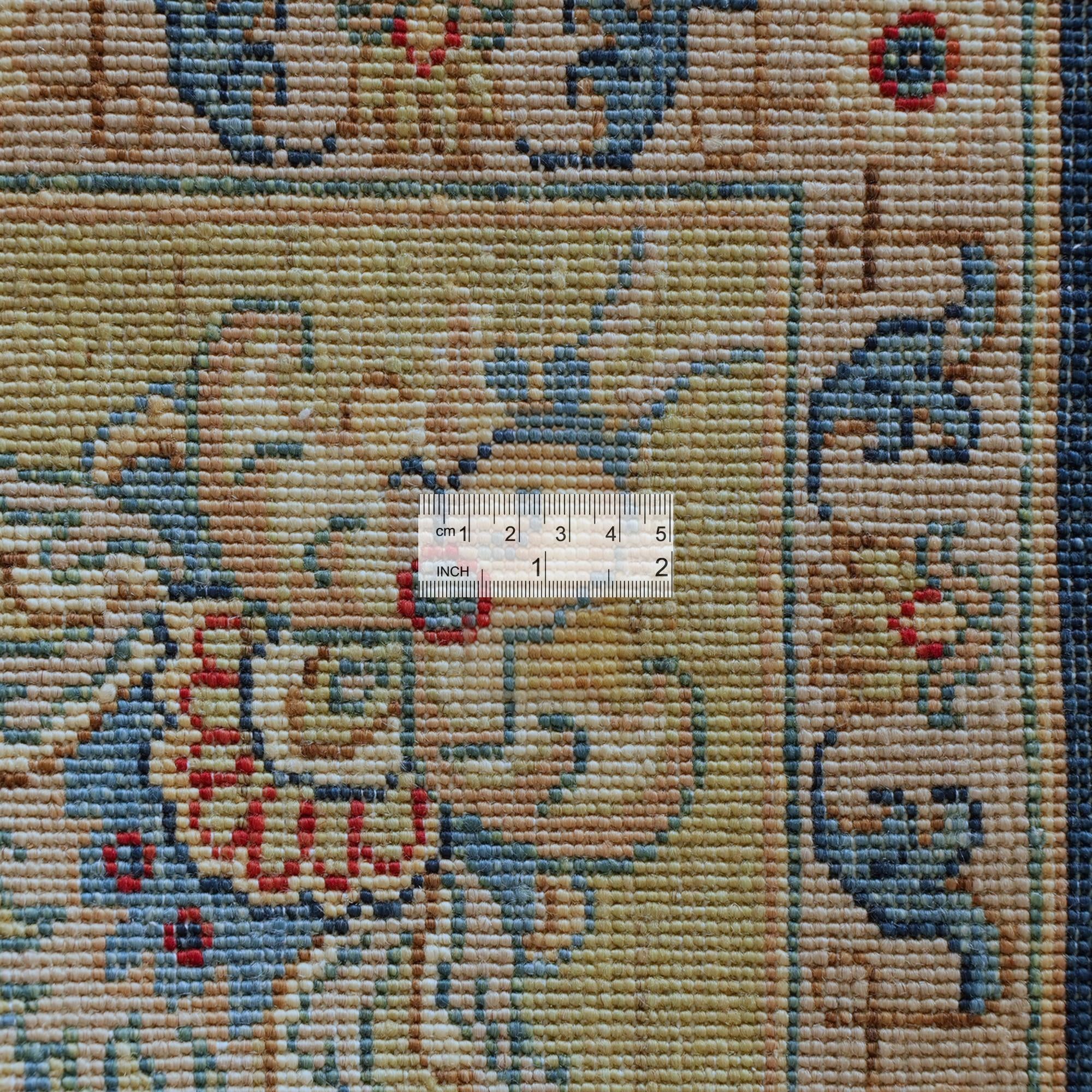 Detail image 9 of 10: 5' 9 x 7' 10 Hand Knotted Ziegler Rug