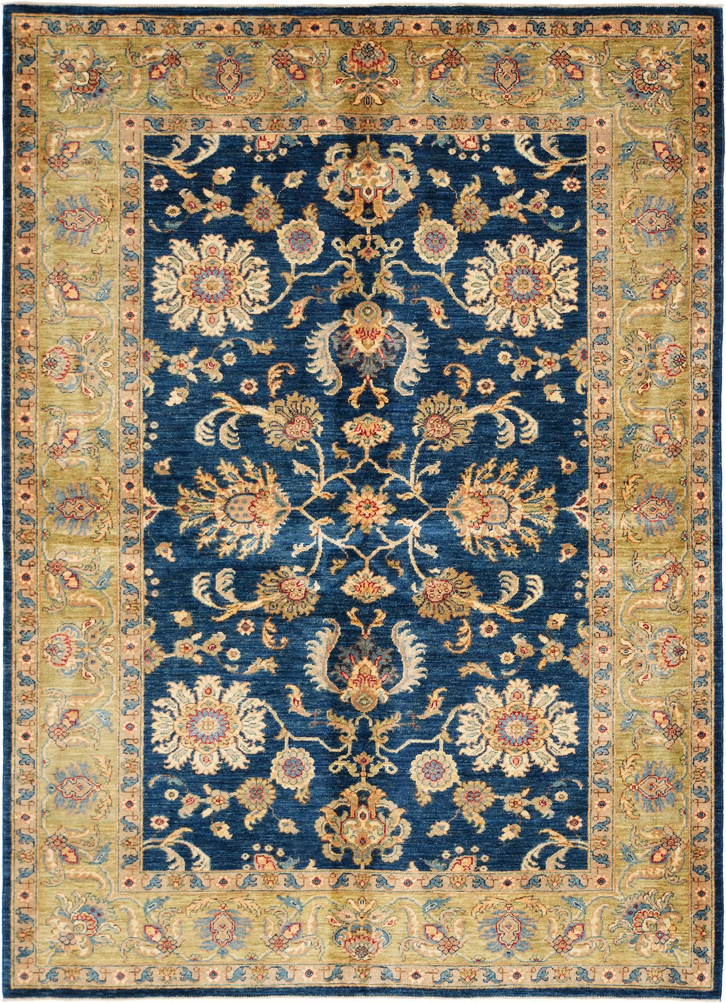 Detail image 2 of 10: 5' 9 x 7' 10 Hand Knotted Ziegler Rug