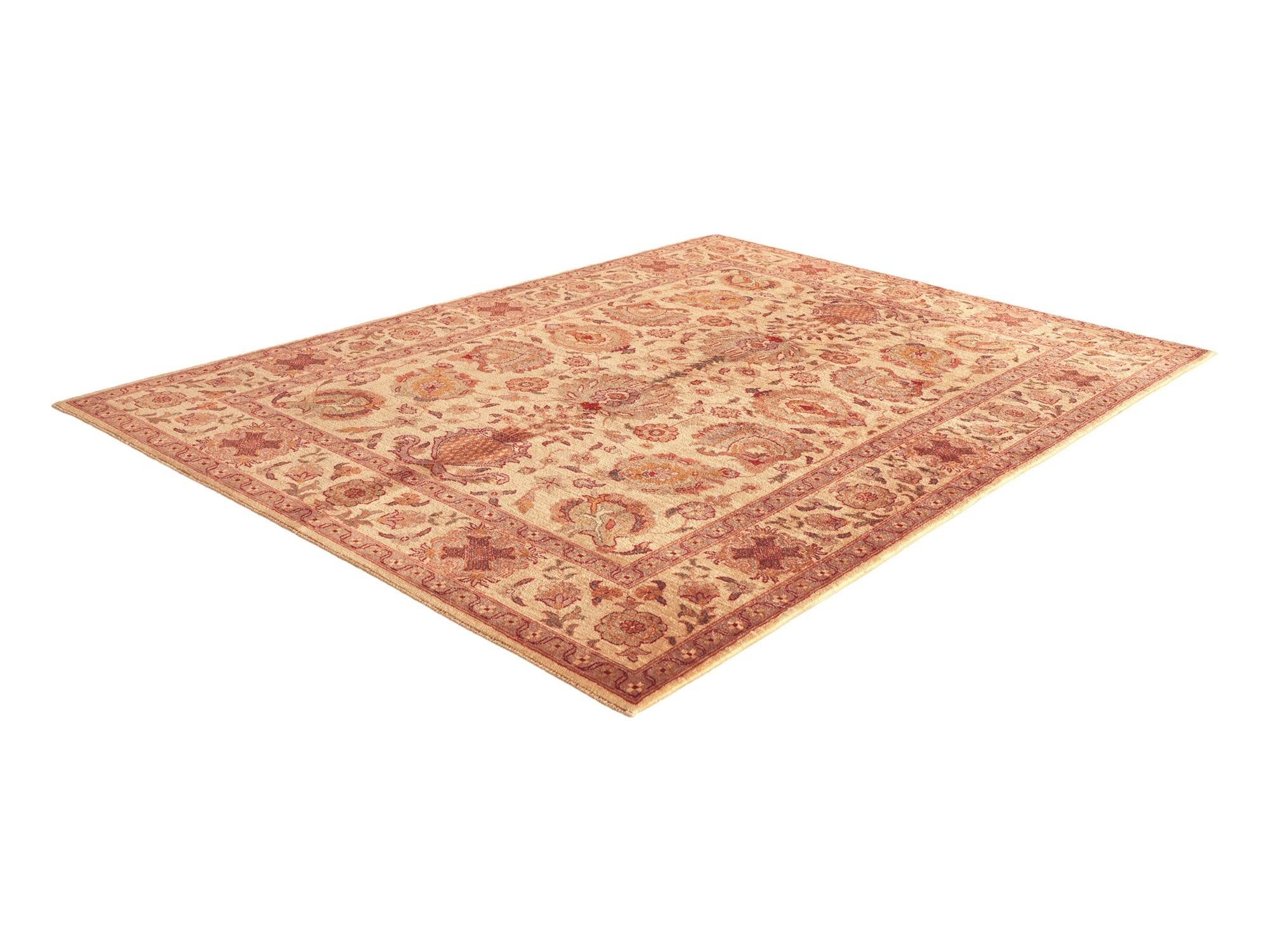 180cm x 240cm Hand Knotted Ziegler Rug
