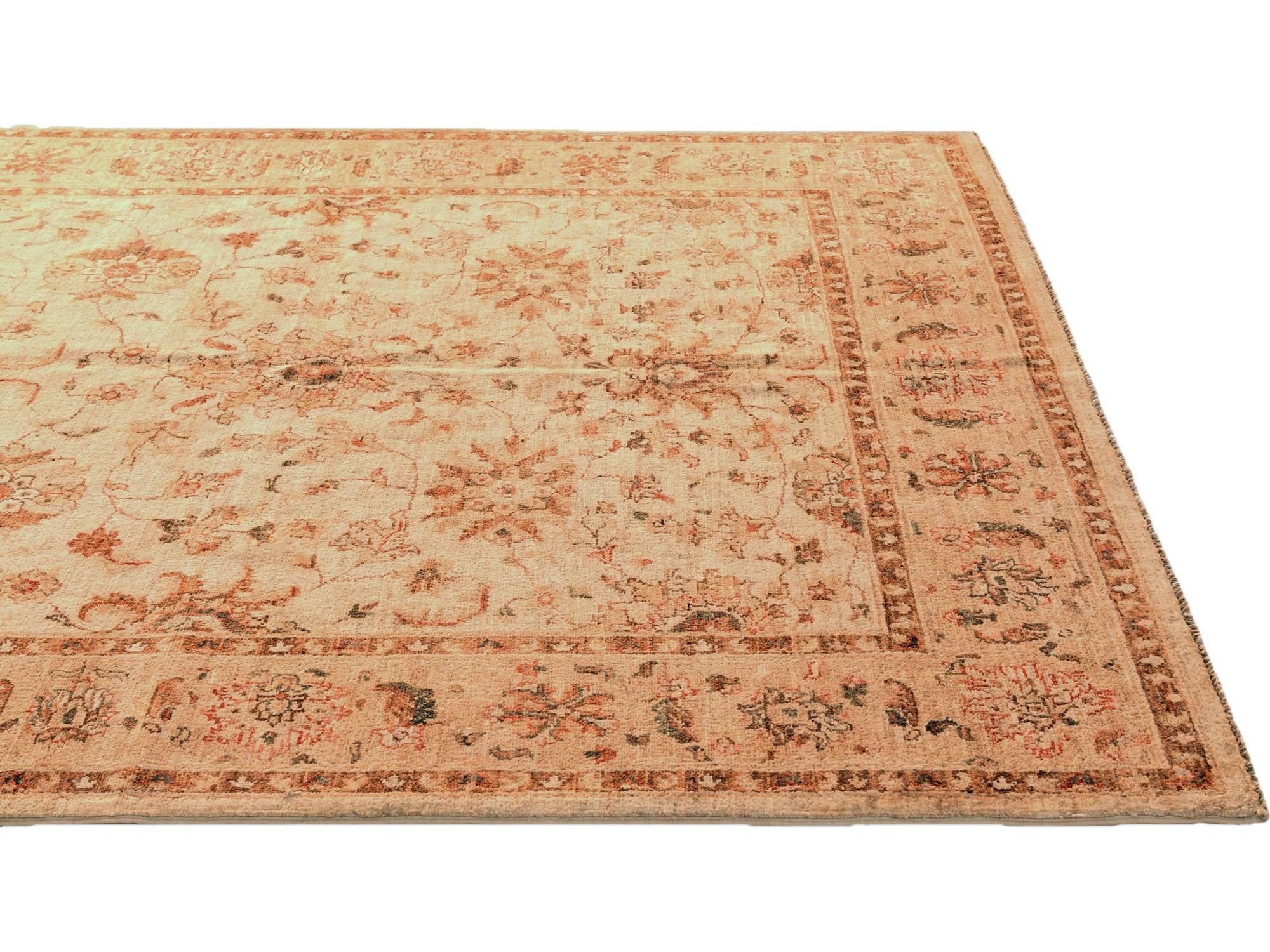 5' 6 x 7' 11 Hand Knotted Ziegler Rug