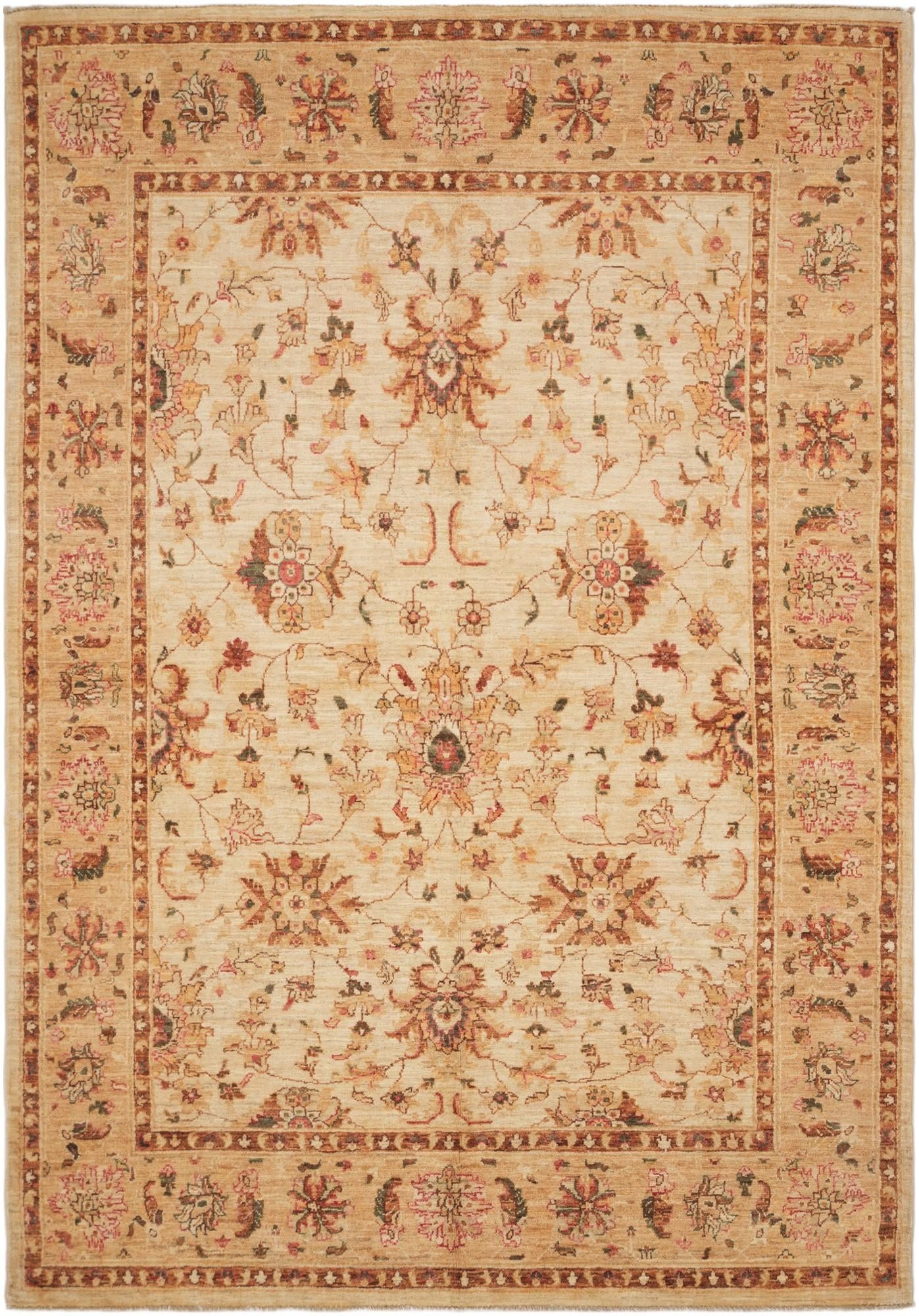 5' 6 x 7' 11 Hand Knotted Ziegler Rug
