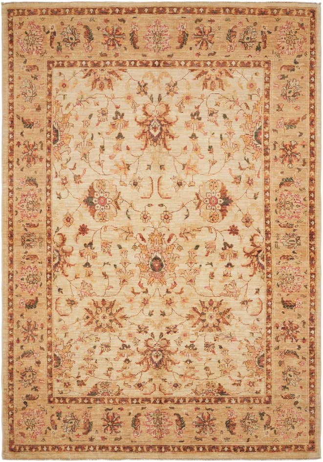 Detailansicht von 170cm x 240cm Handgeknüpft Ziegler Teppich