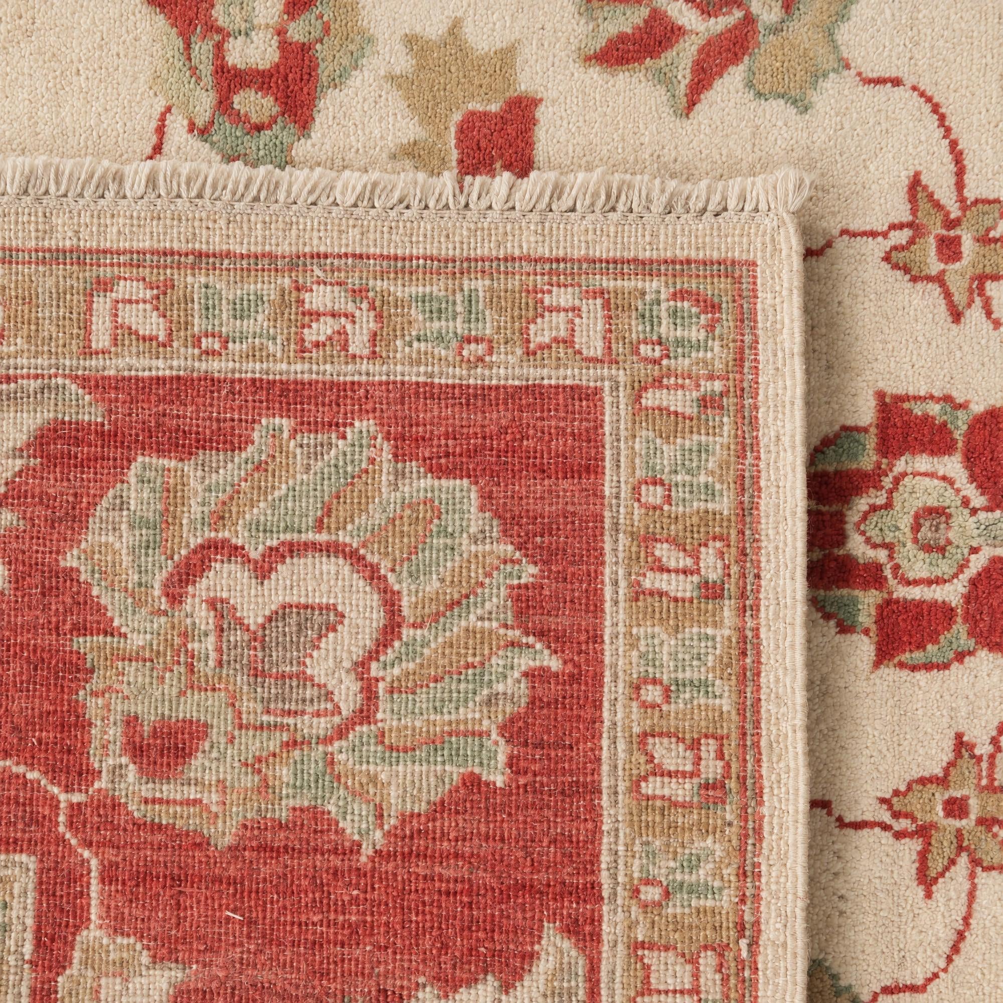 170cm x 235cm Hand Knotted Ziegler Rug
