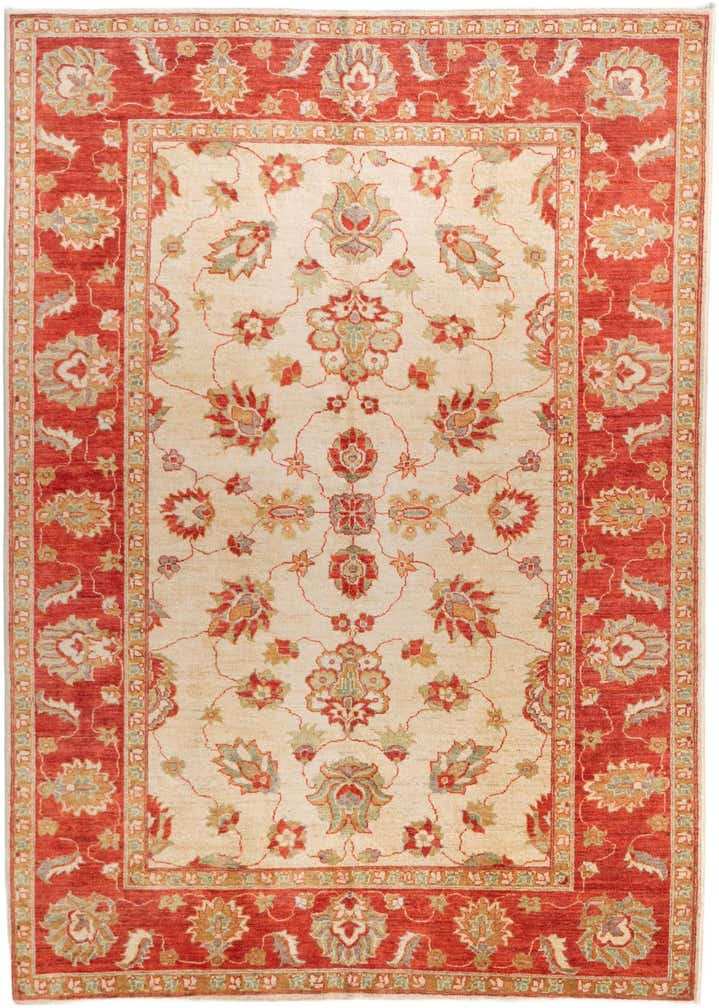 5' 6 x 7' 9 Hand Knotted Ziegler Rug