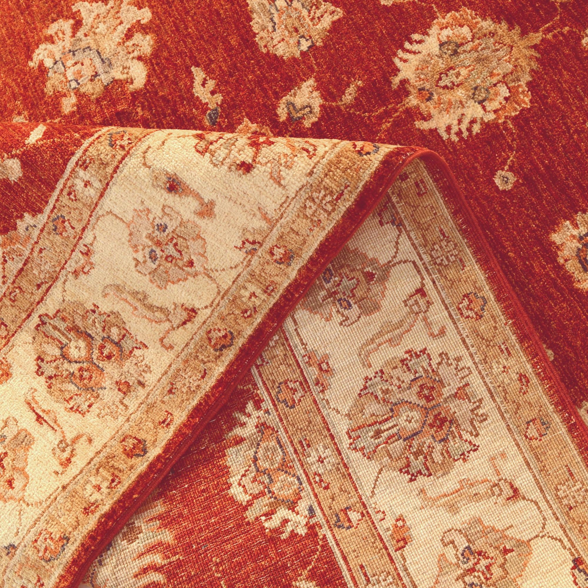 5' 8 x 7' 7 Hand Knotted Ziegler Rug