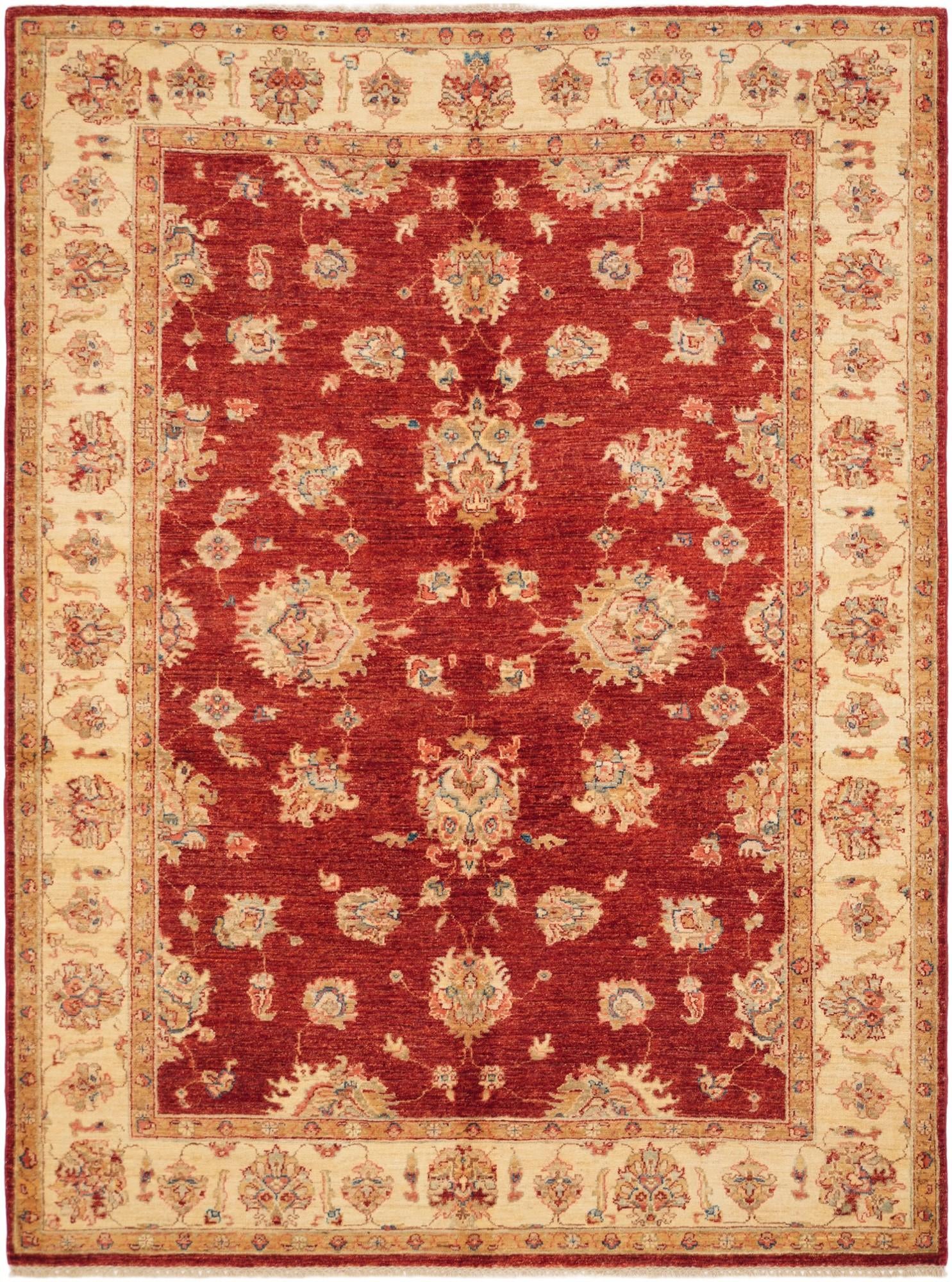 5' 8 x 7' 7 Hand Knotted Ziegler Rug