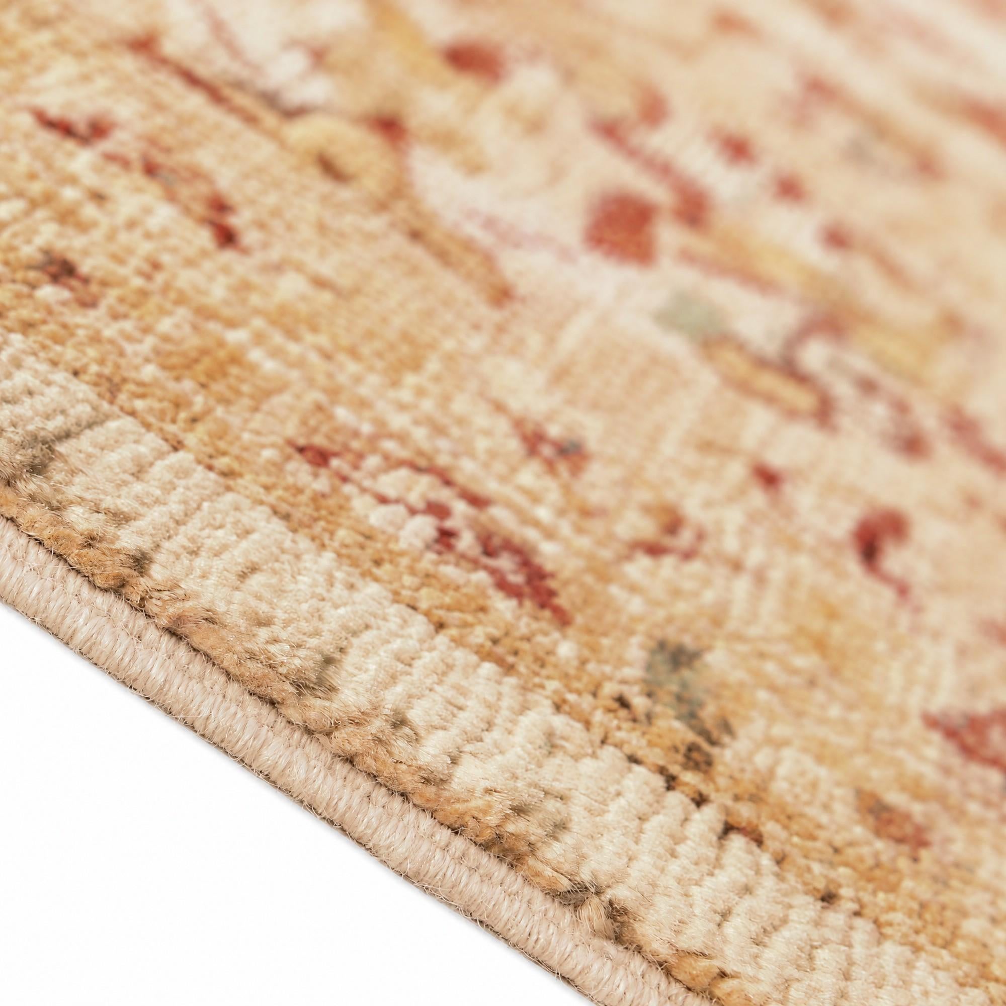 Detail image 8 of 12: 6' 8 x 9' 5 Hand Knotted Ziegler Rug