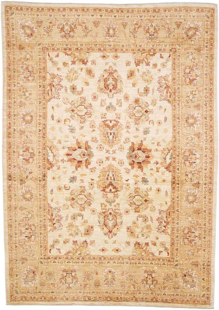 6' 8 x 9' 5 Hand Knotted Ziegler Rug