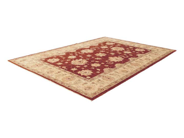 4' 11 x 7' 3 Hand Knotted Ziegler Rug