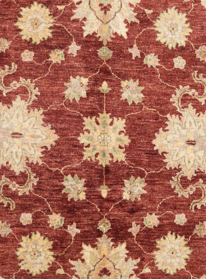 Detail image of 4' 11 x 7' 3 Hand Knotted Ziegler Rug