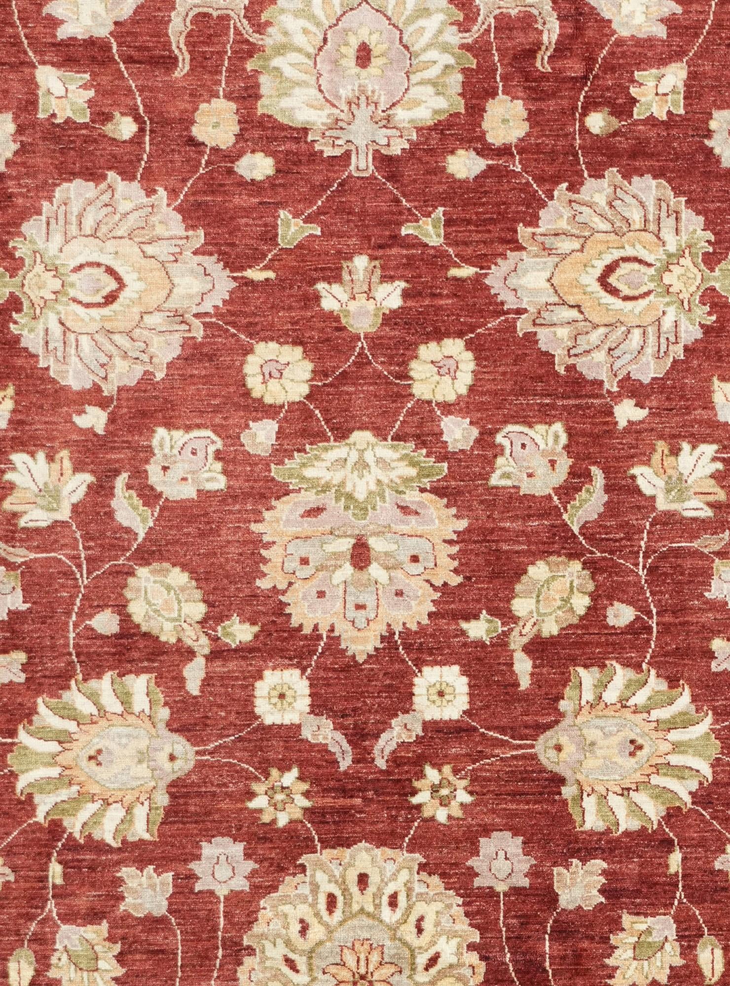 7' 2 x 9' 4 Hand Knotted Ziegler Rug
