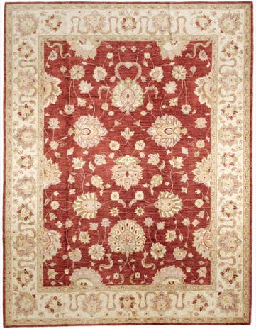 7' 2 x 9' 4 Hand Knotted Ziegler Rug