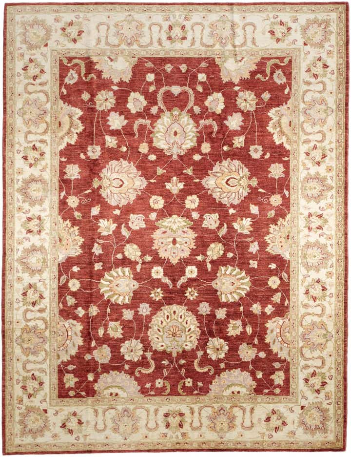 7' 2 x 9' 4 Hand Knotted Ziegler Rug
