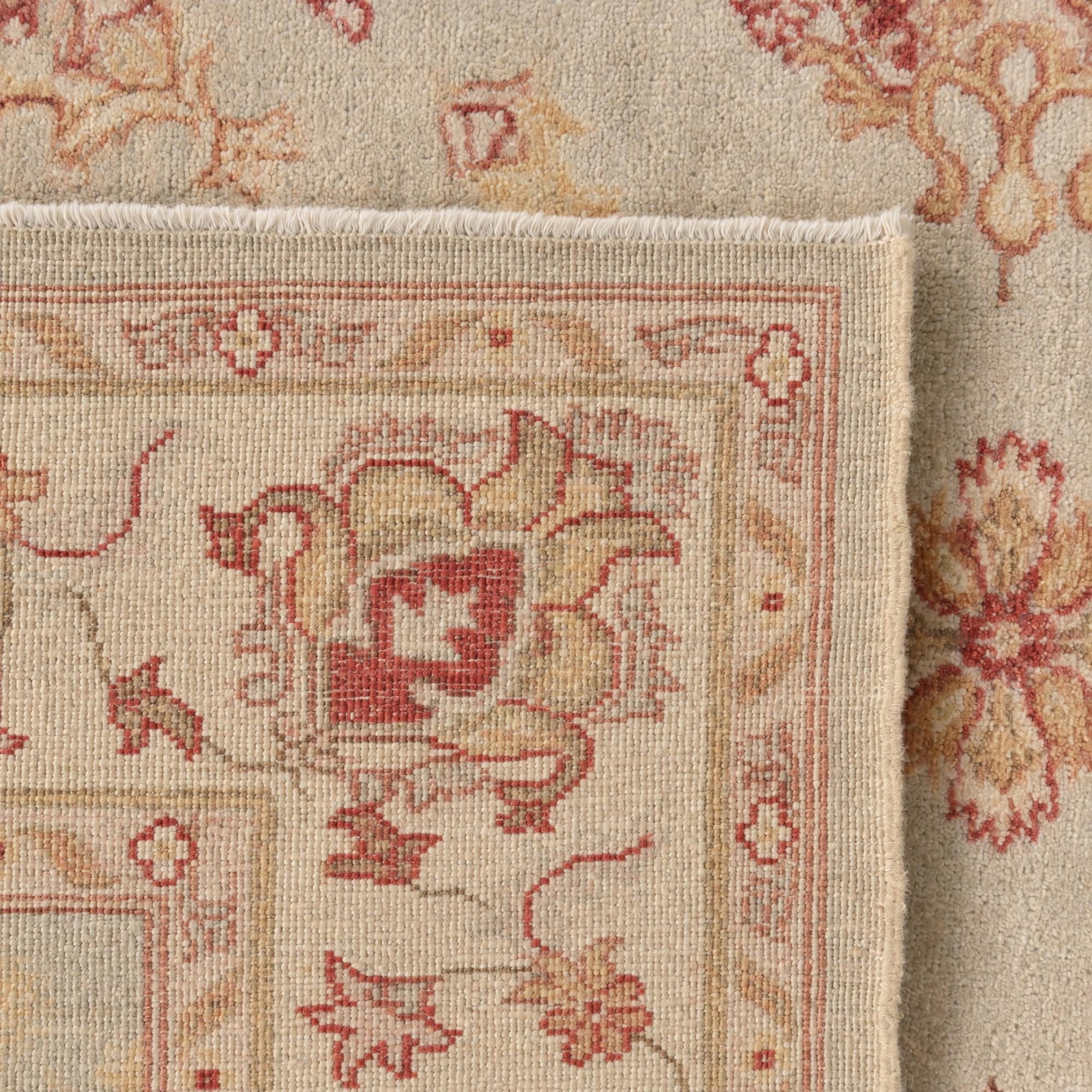 150cm x 185cm Hand Knotted Ziegler Rug
