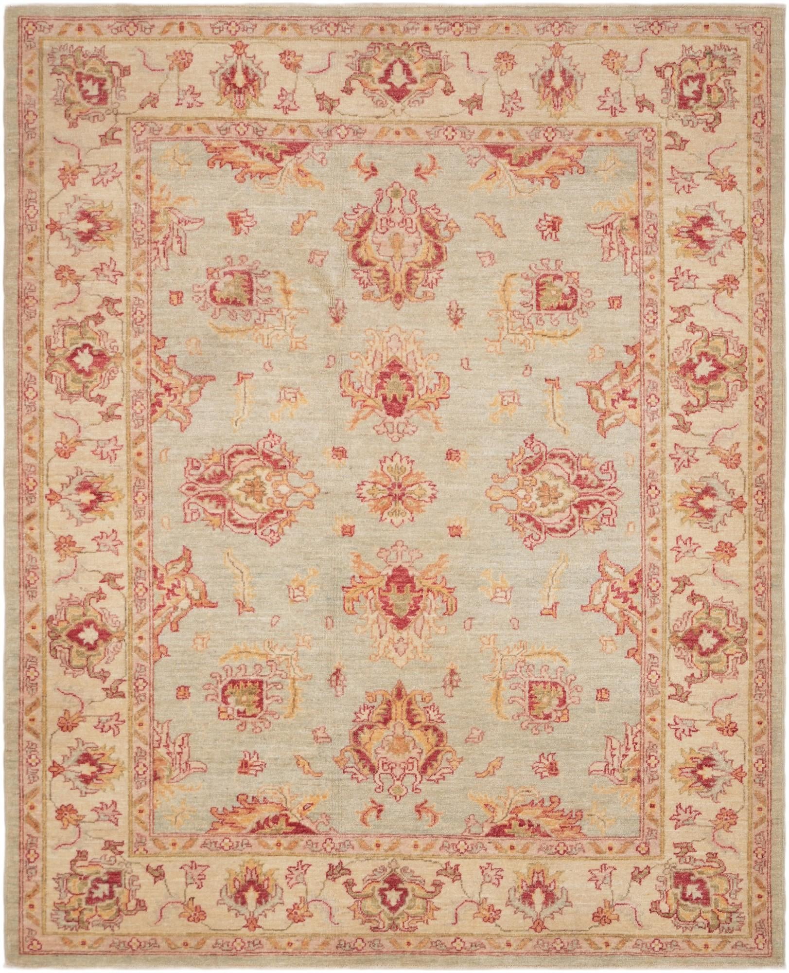 4' 11 x 6' 1 Hand Knotted Ziegler Rug