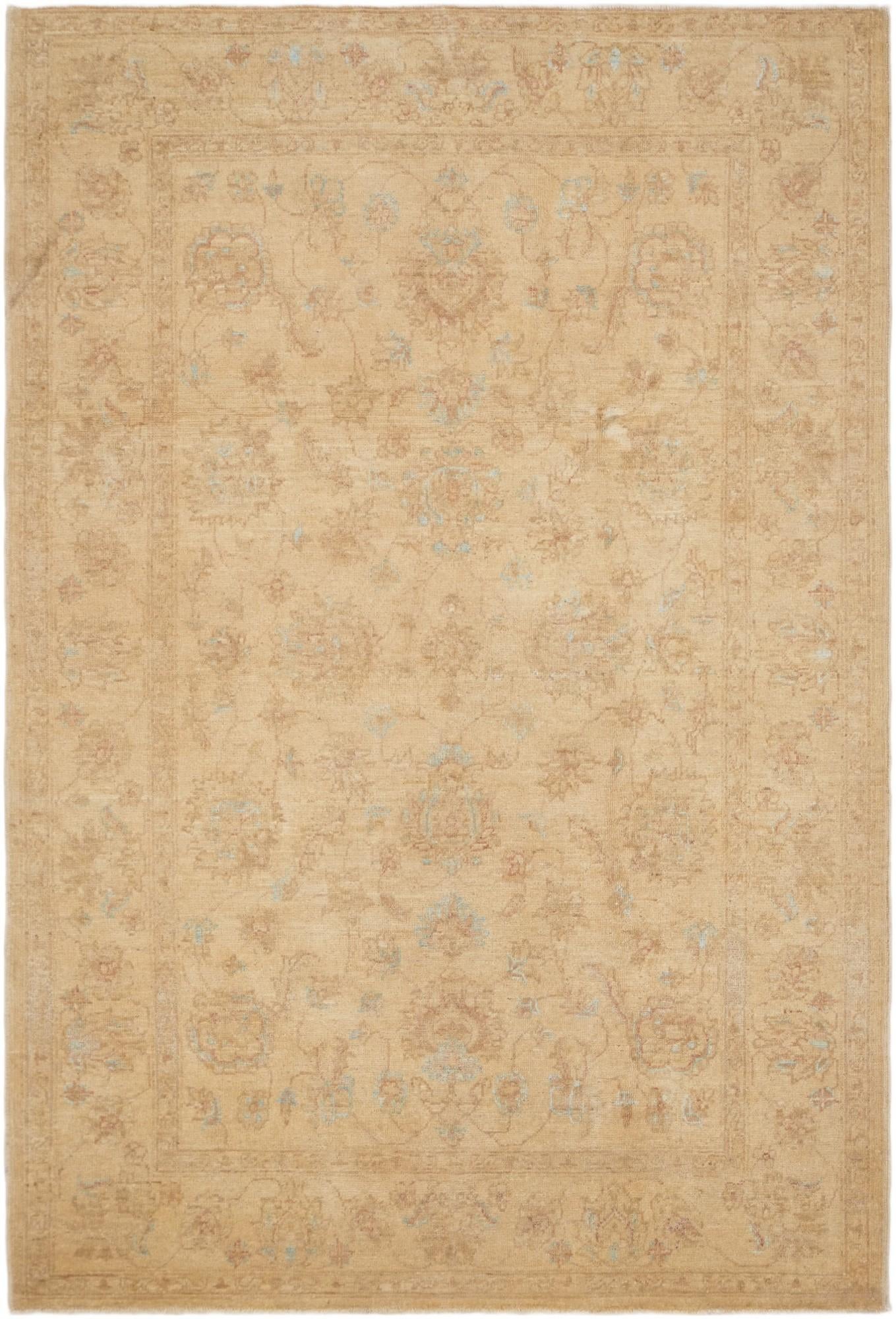 4' x 5' 11 Hand Knotted Ziegler Rug