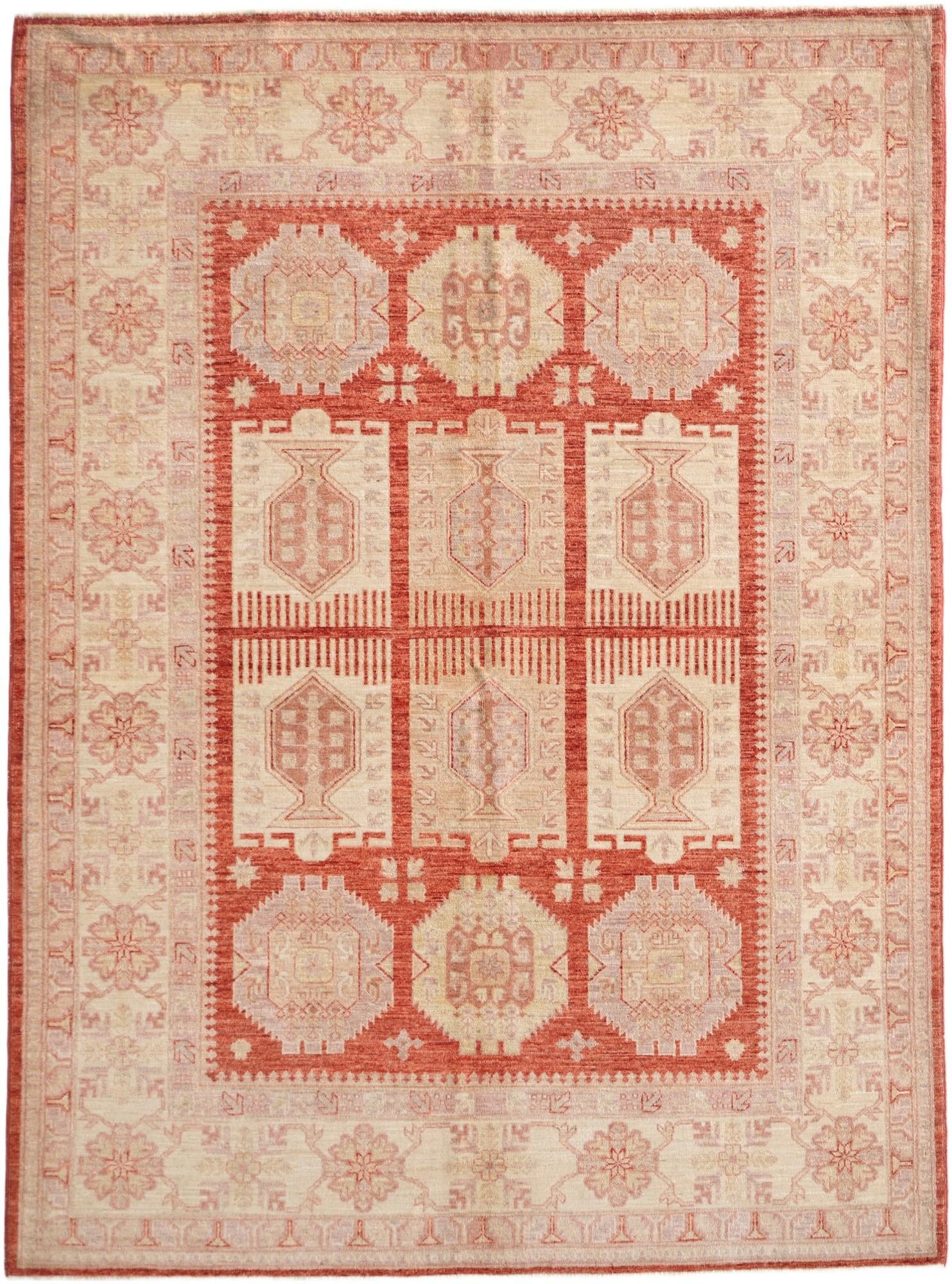 Detail image 2 of 10: 5' 10 x 7' 10 Hand Knotted Ziegler Rug