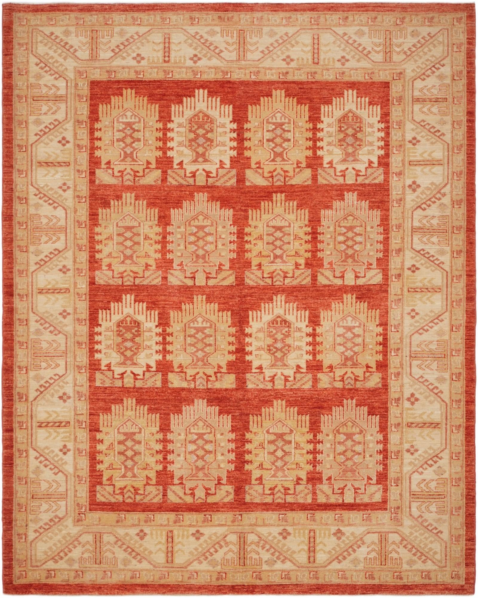 5' 10 x 7' 4 Hand Knotted Ziegler Rug