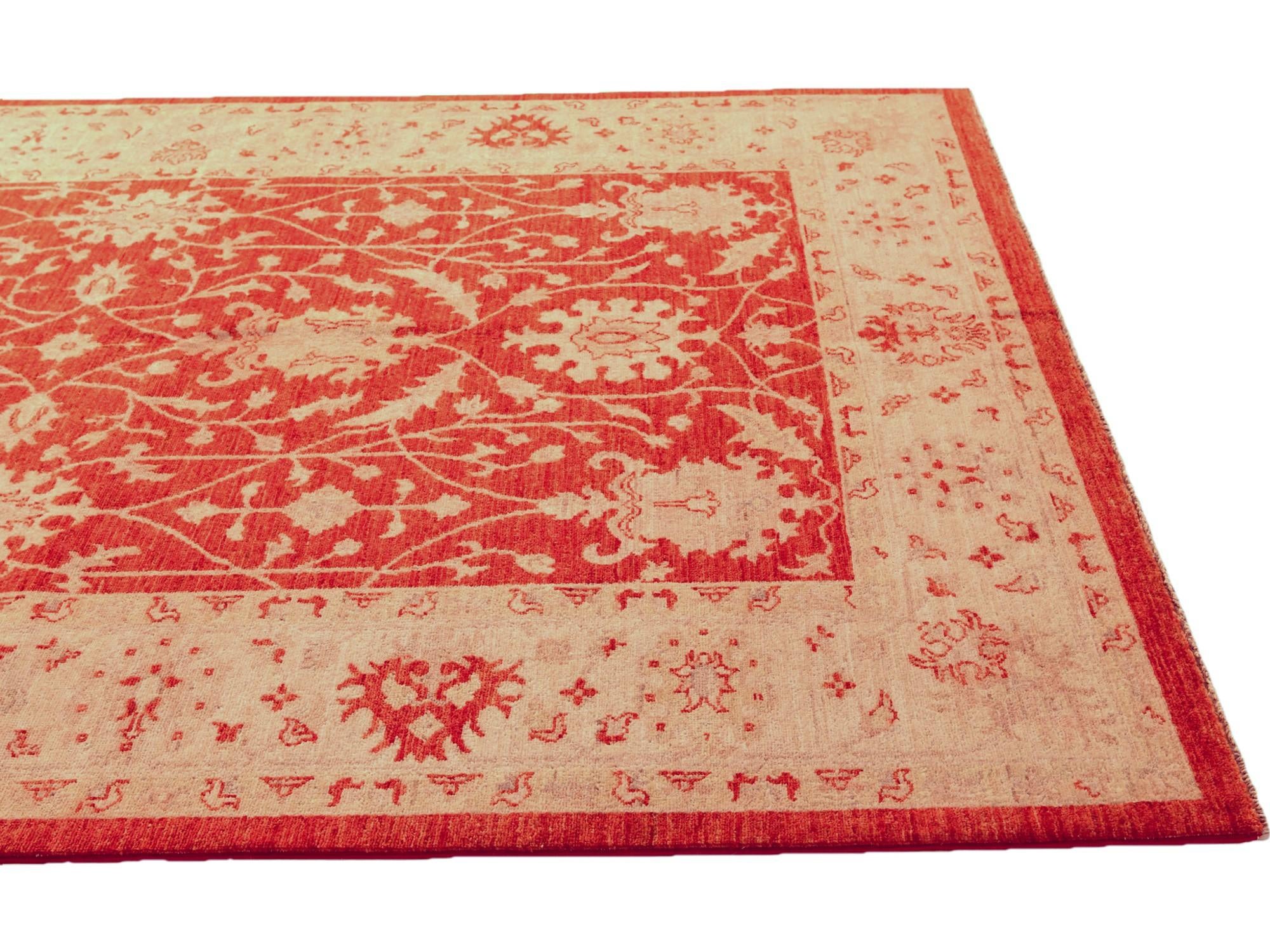 5' 7 x 8' 2 Hand Knotted Ziegler Rug