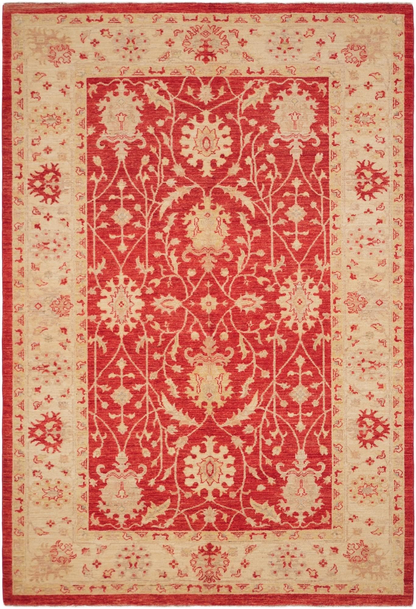 5' 7 x 8' 2 Hand Knotted Ziegler Rug