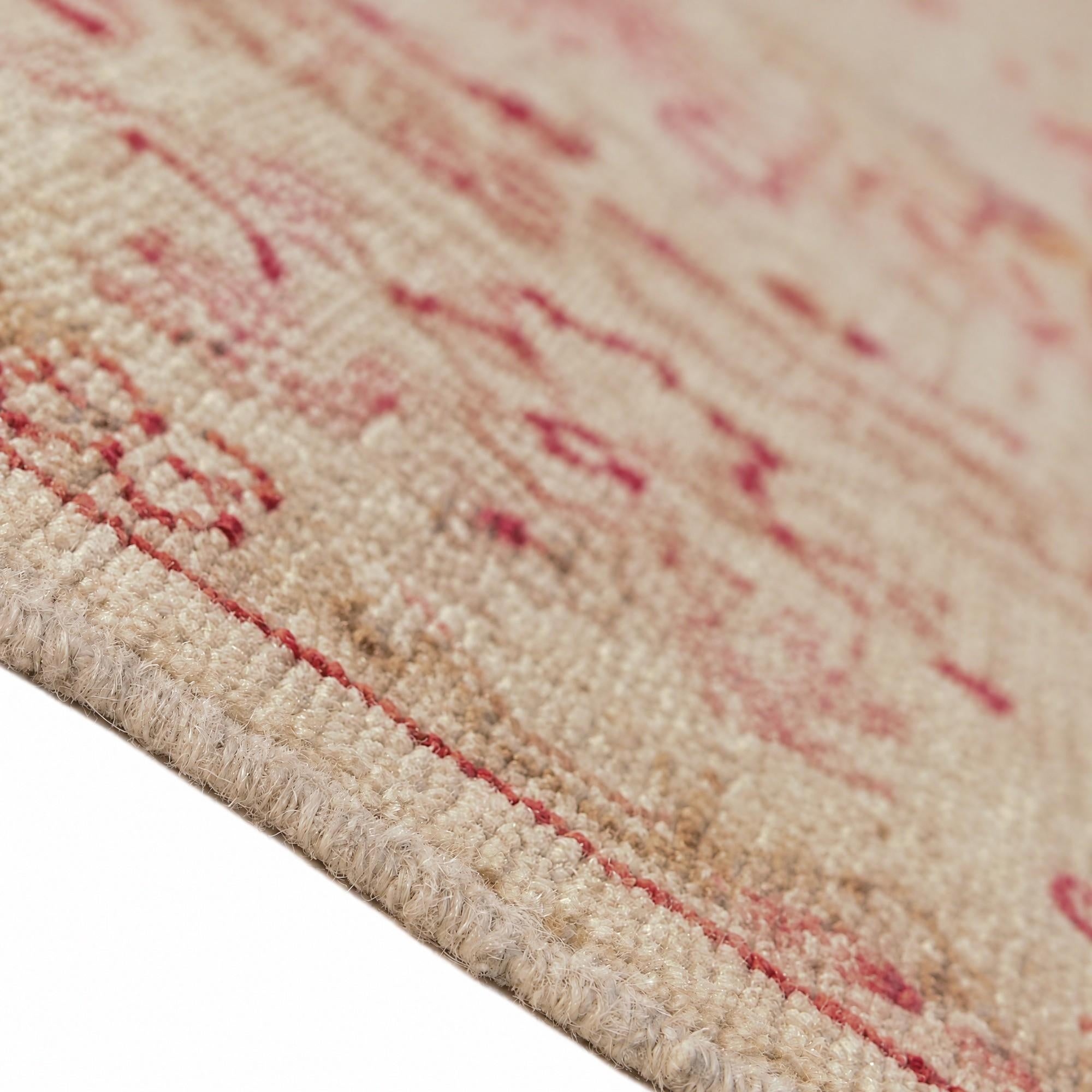 150cm x 195cm Hand Knotted Ziegler Rug