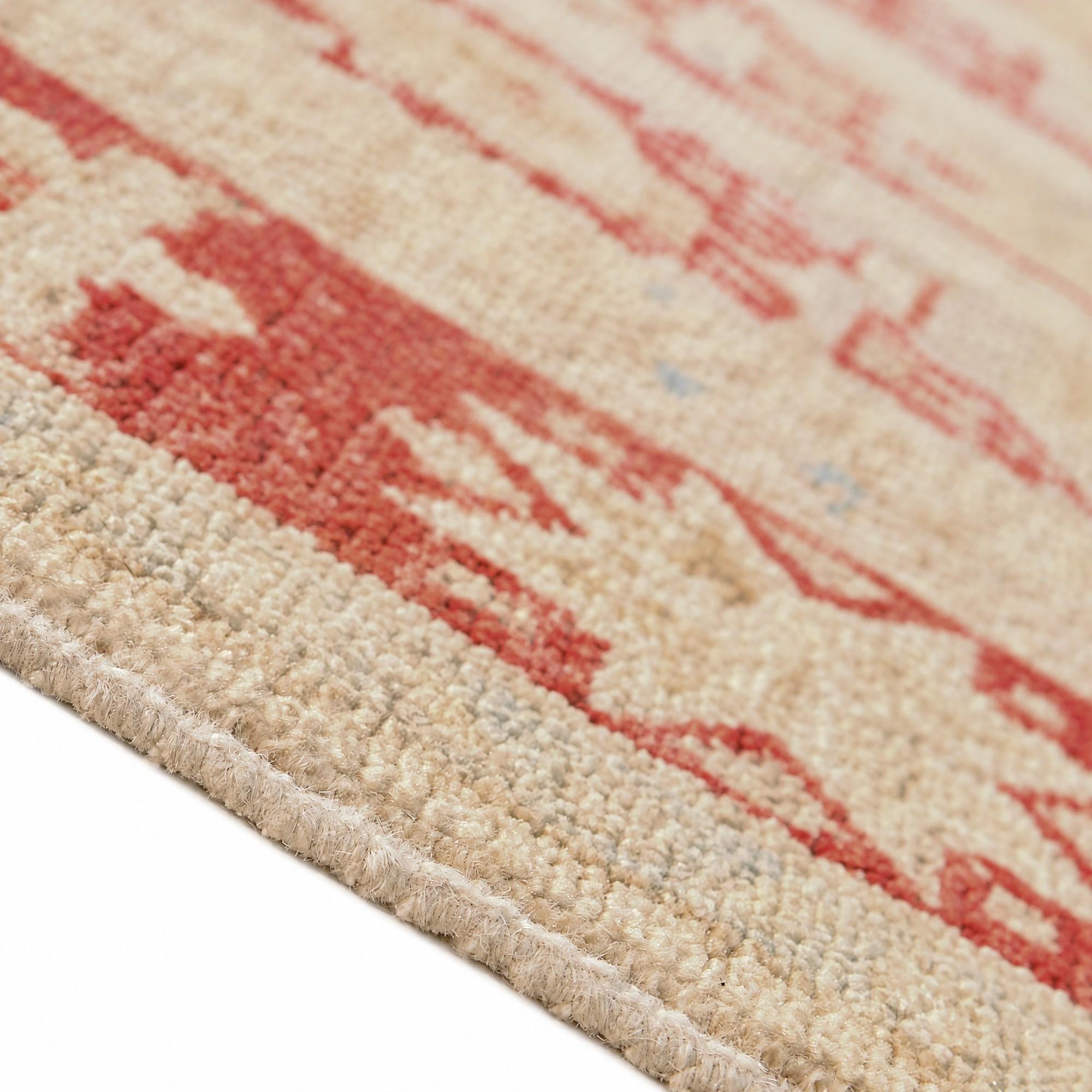 130cm x 200cm Hand Knotted Ziegler Rug
