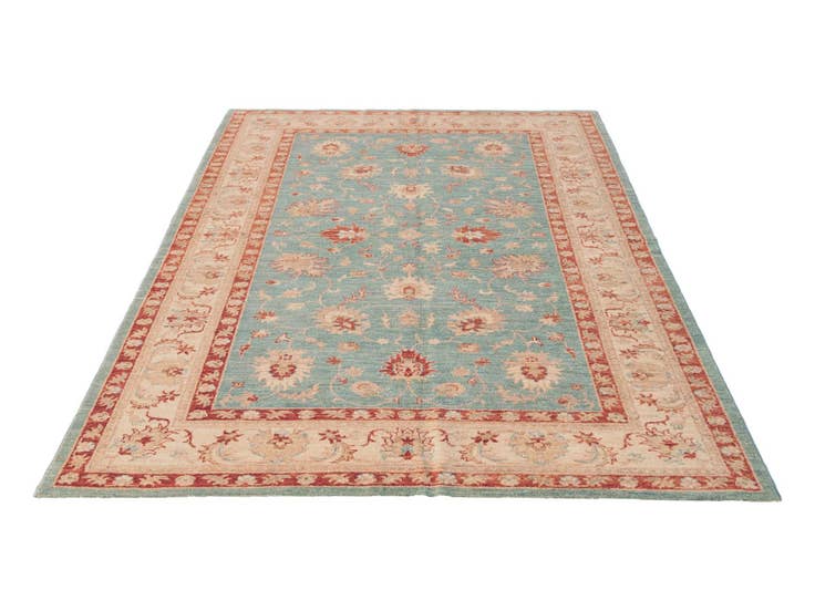 Detailansicht von 170cm x 240cm Handgeknüpft Ziegler Teppich