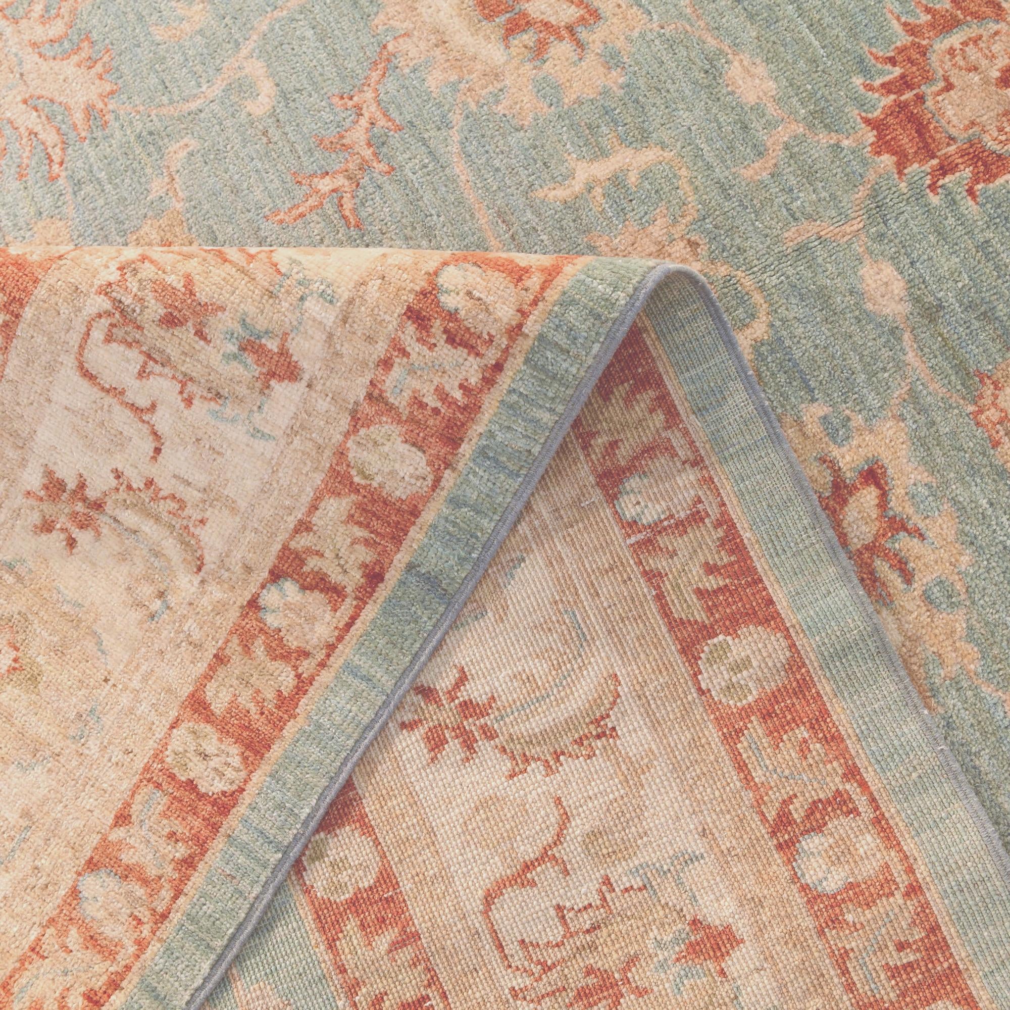 5' 6 x 7' 10 Hand Knotted Ziegler Rug