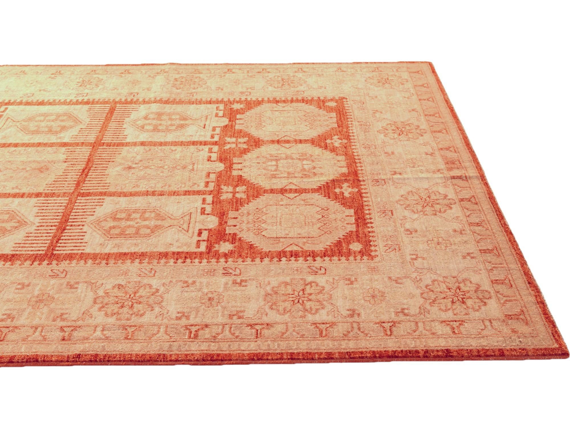5' 9 x 7' 11 Hand Knotted Ziegler Rug