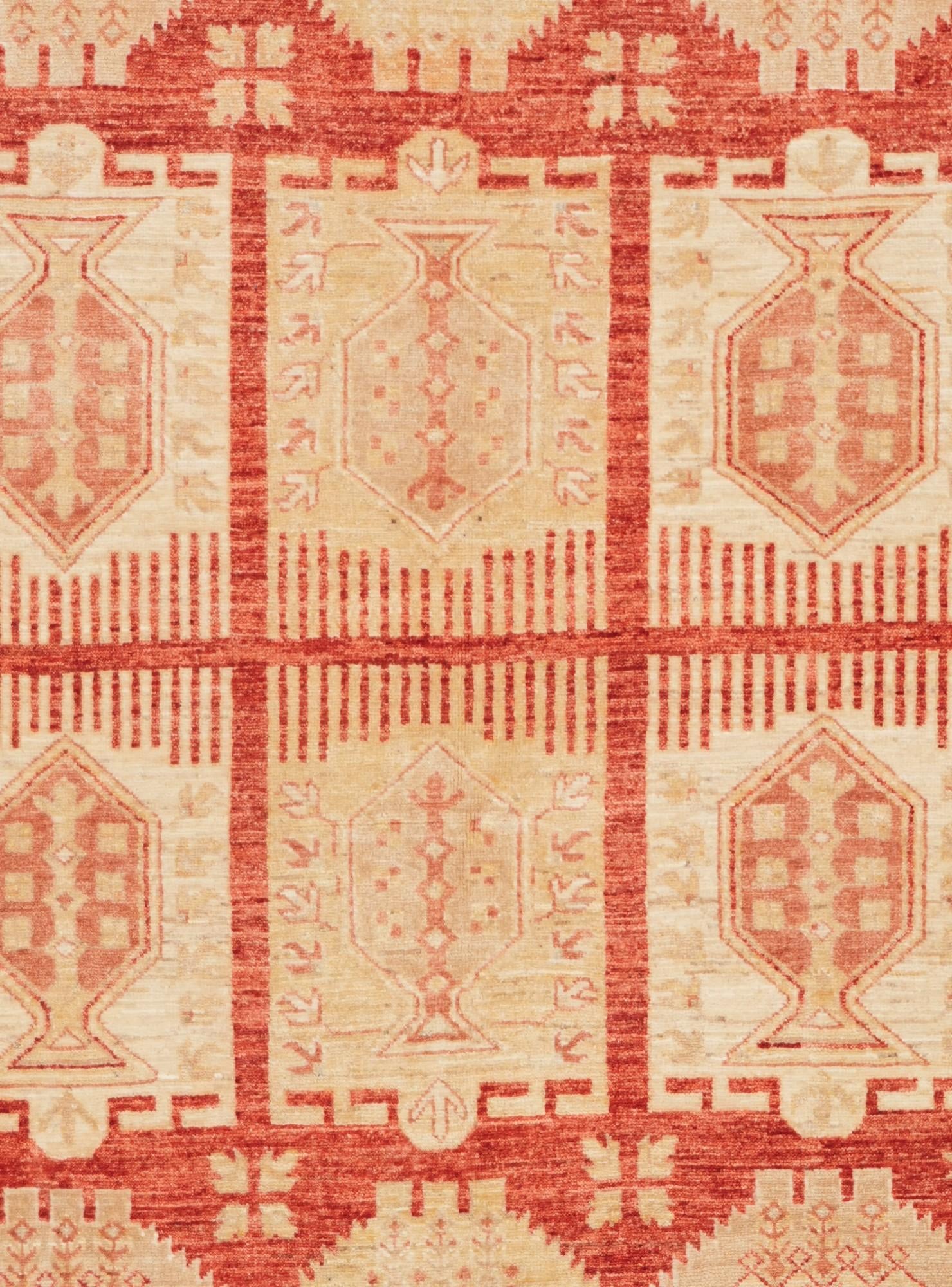 5' 9 x 7' 11 Hand Knotted Ziegler Rug