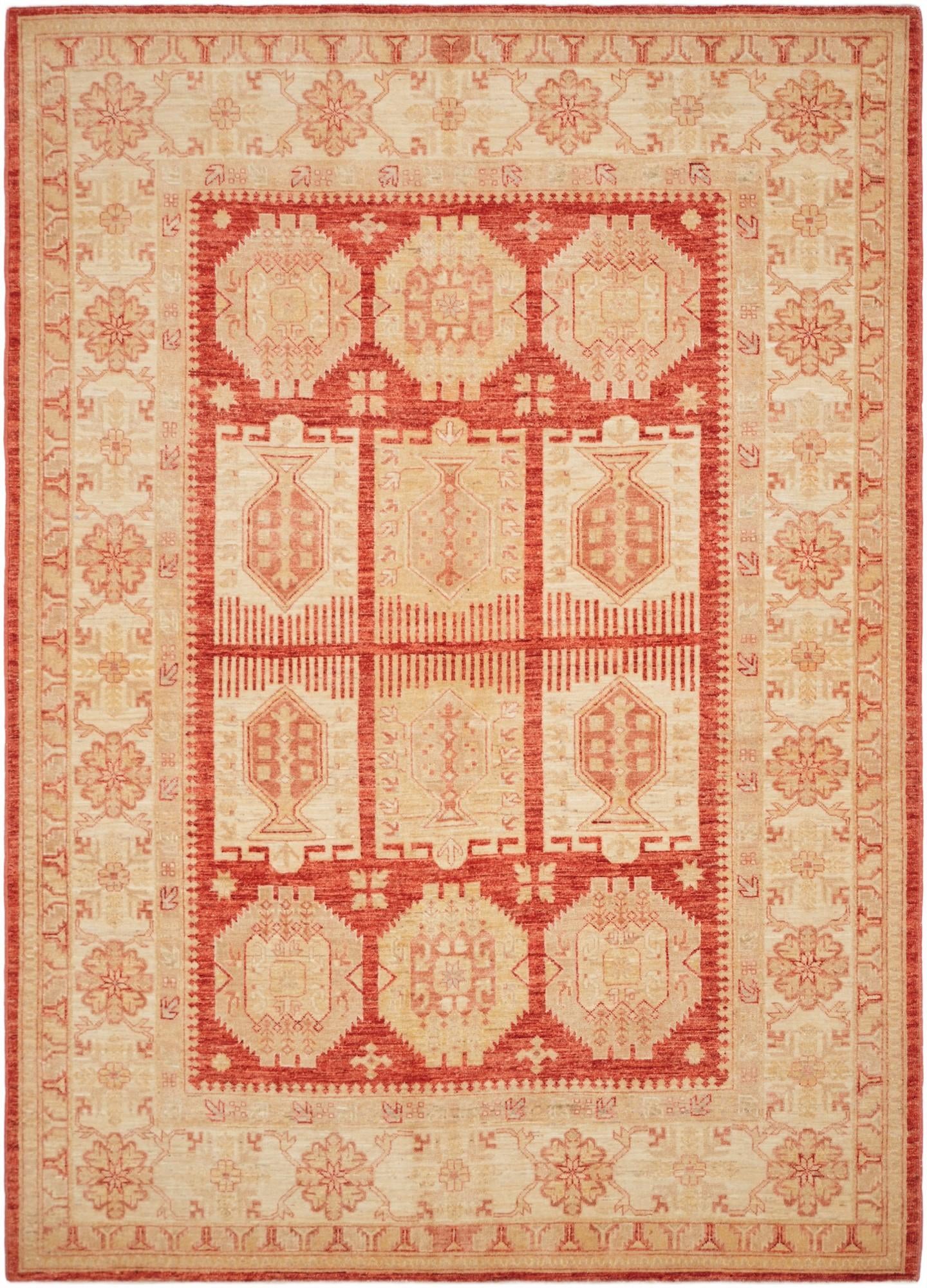 5' 9 x 7' 11 Hand Knotted Ziegler Rug