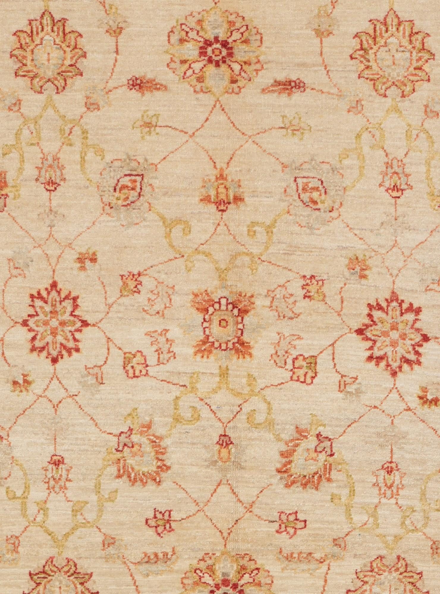 5' 5 x 7' 10 Hand Knotted Ziegler Rug