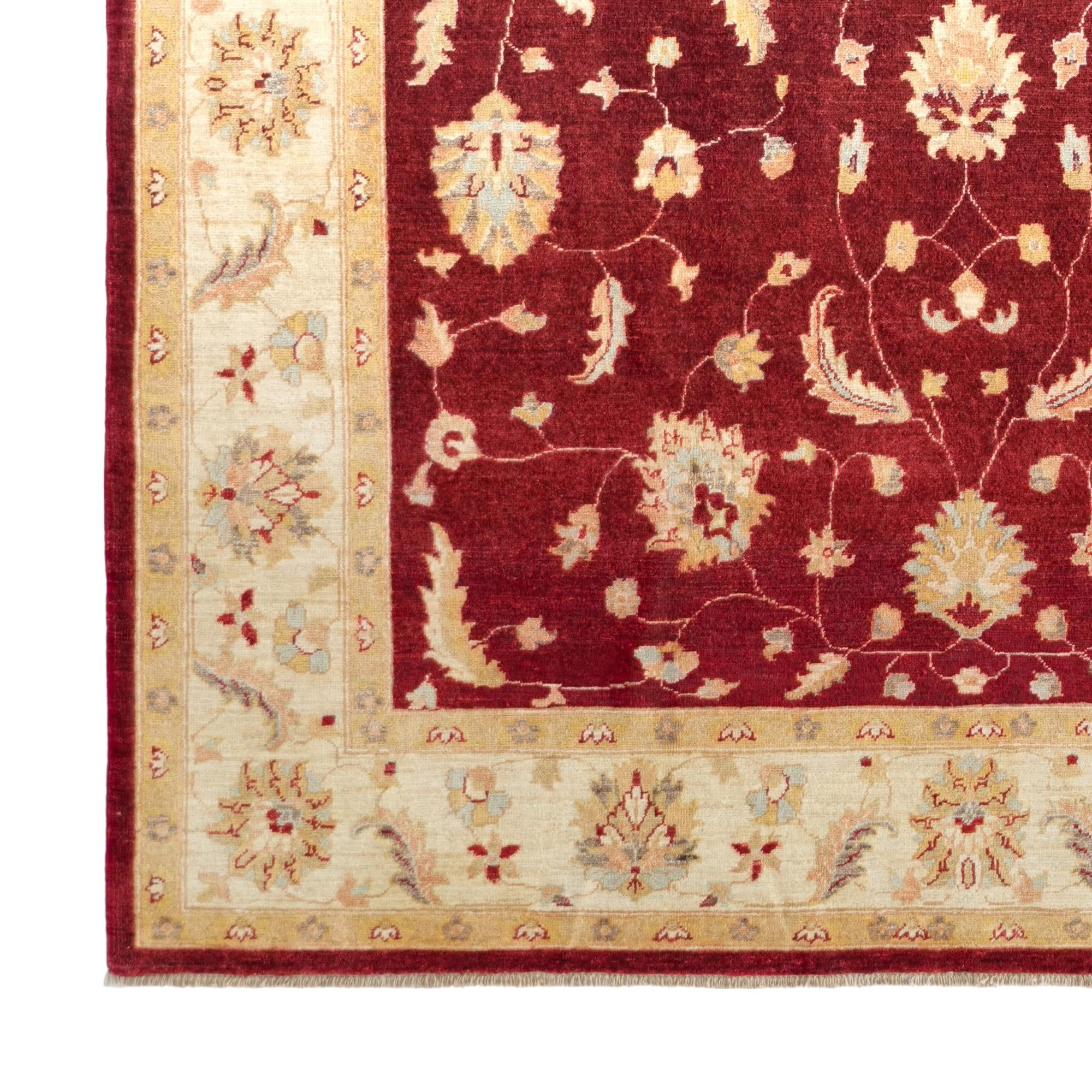 200cm x 295cm Hand Knotted Ziegler Rug
