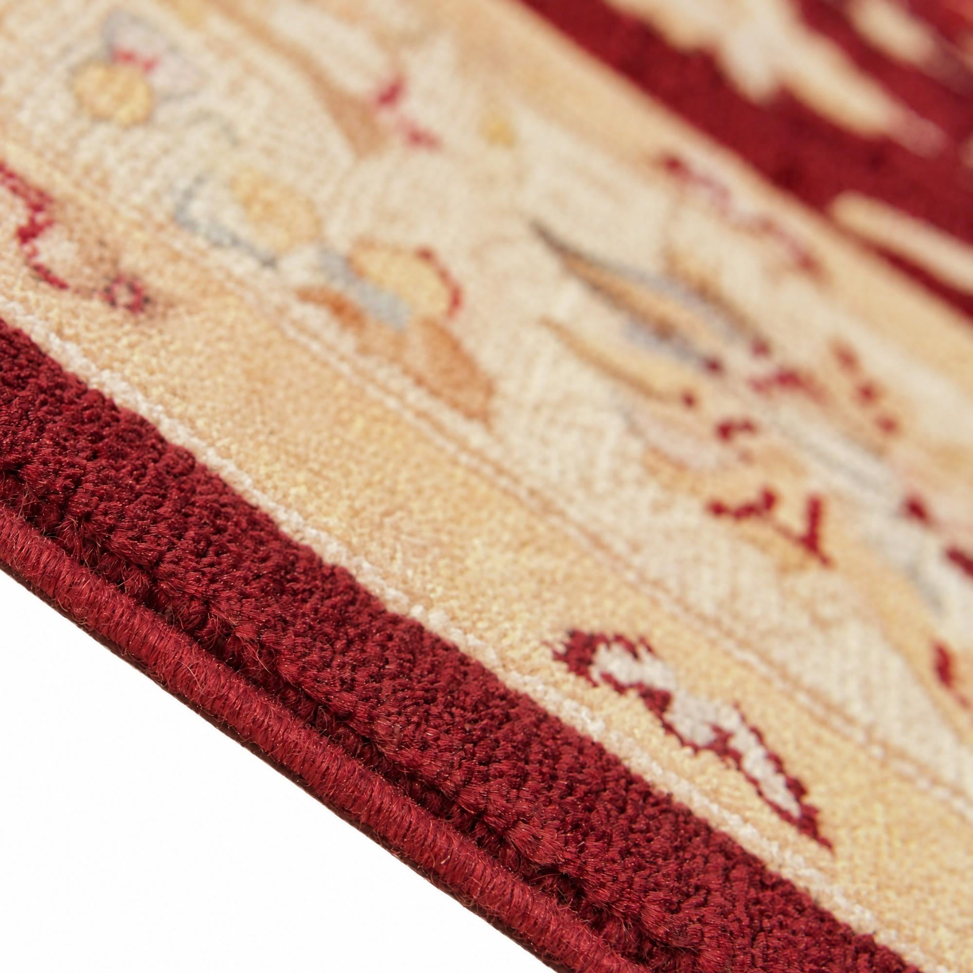 200cm x 295cm Hand Knotted Ziegler Rug