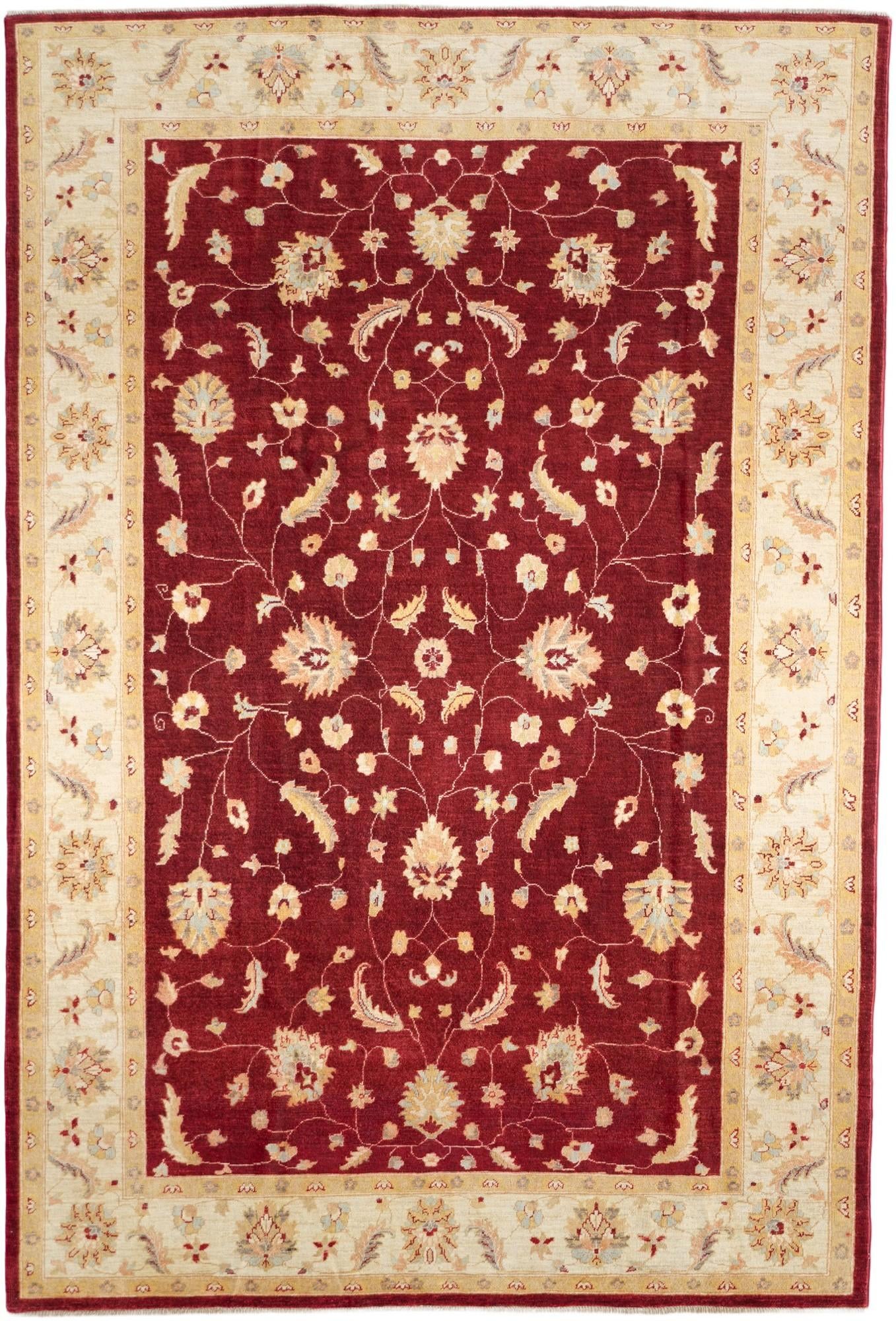 6' 6 x 9' 8 Hand Knotted Ziegler Rug