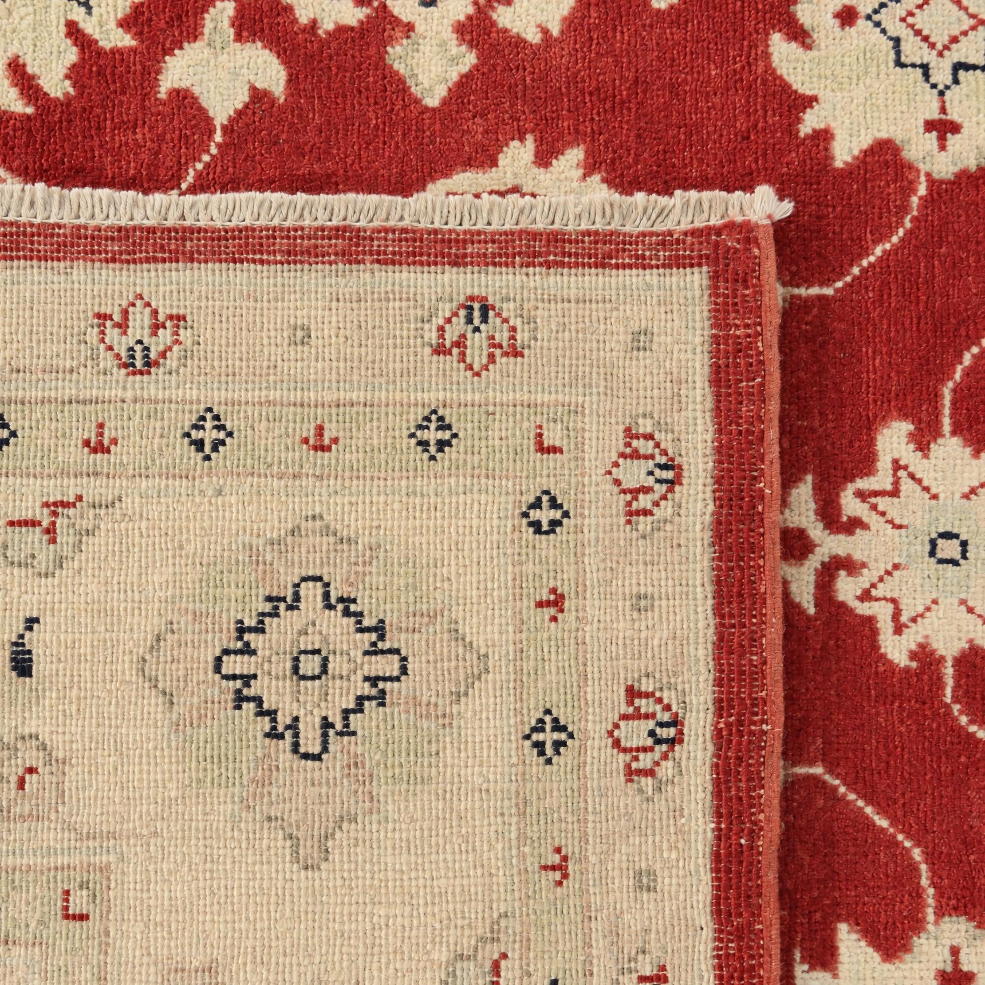 205cm x 295cm Hand Knotted Ziegler Rug