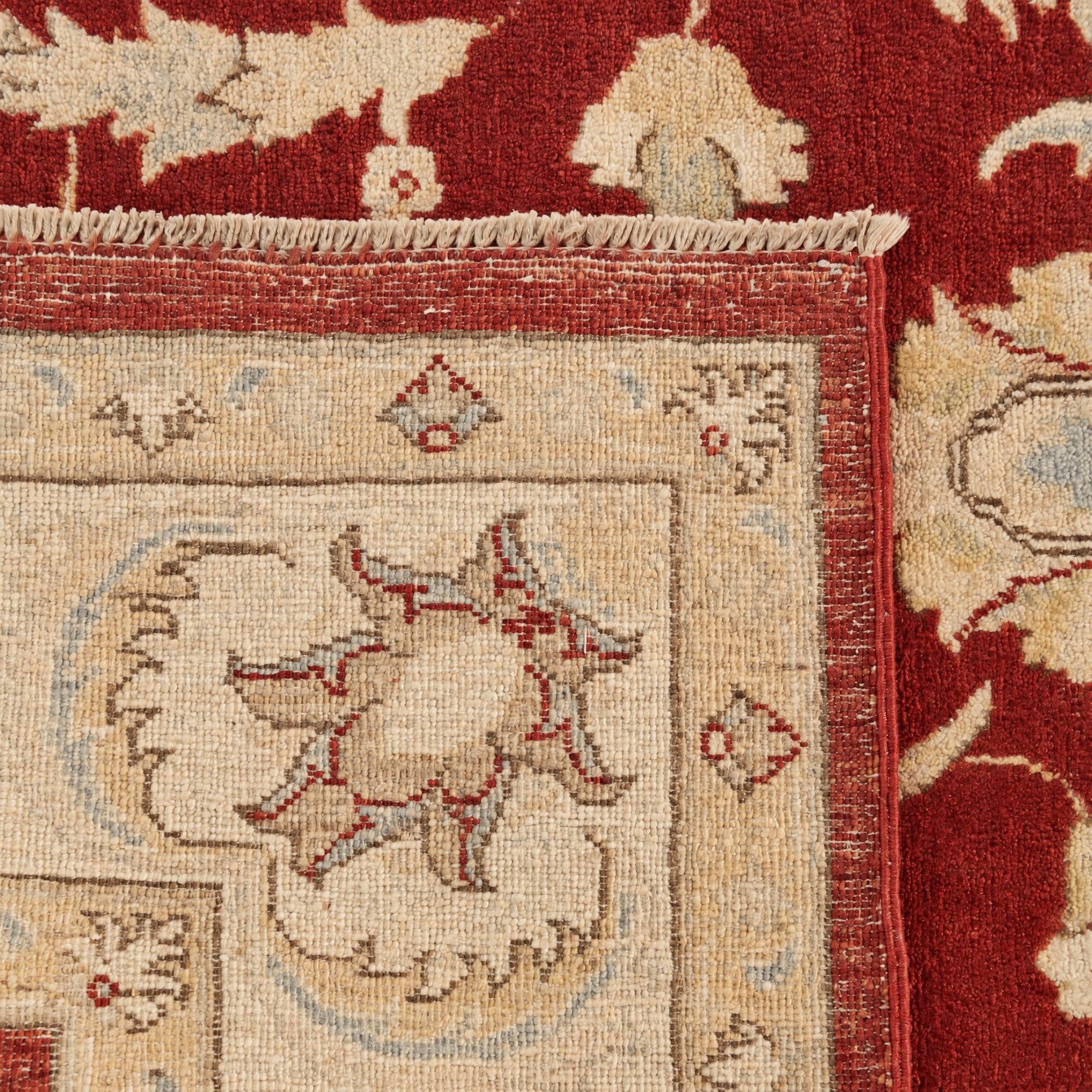 205cm x 290cm Hand Knotted Ziegler Rug
