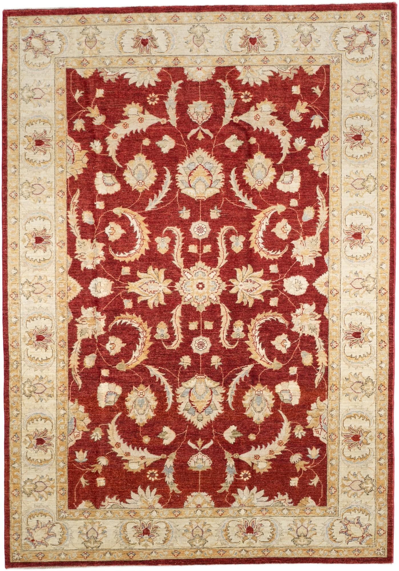 6' 8 x 9' 7 Hand Knotted Ziegler Rug