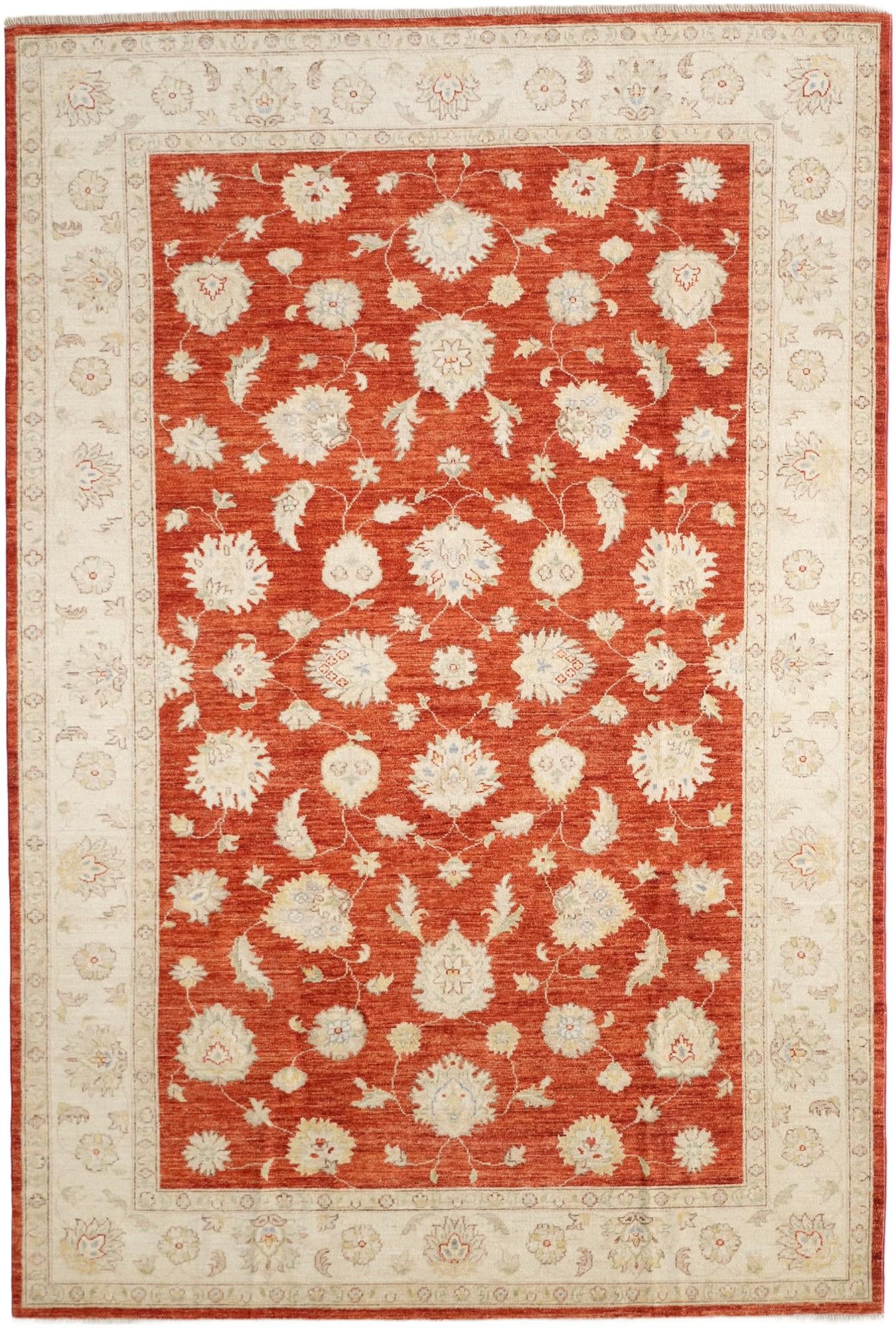 6' 8 x 9' 10 Hand Knotted Ziegler Rug